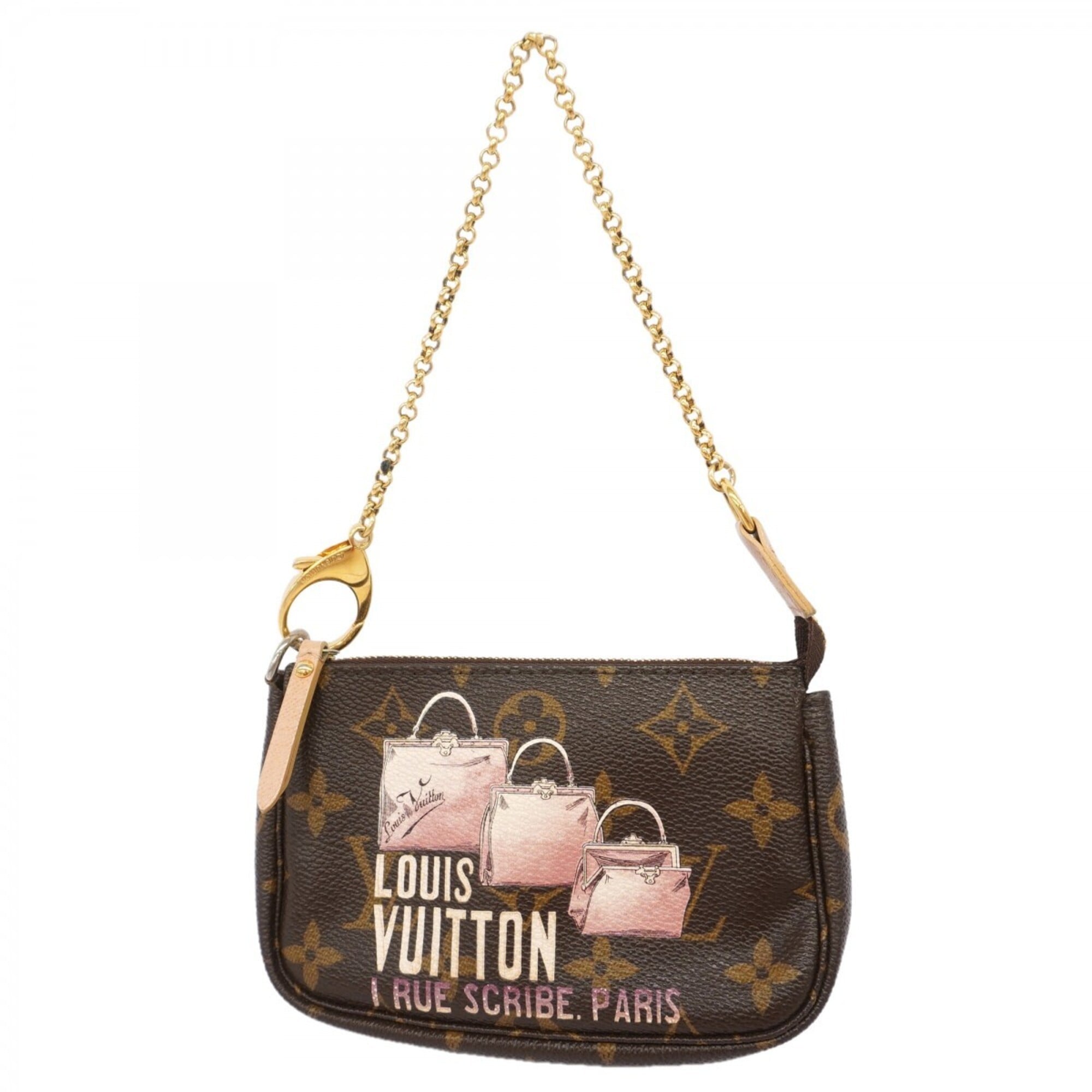 Louis Vuitton Brown Pouch (Pre-Owned)