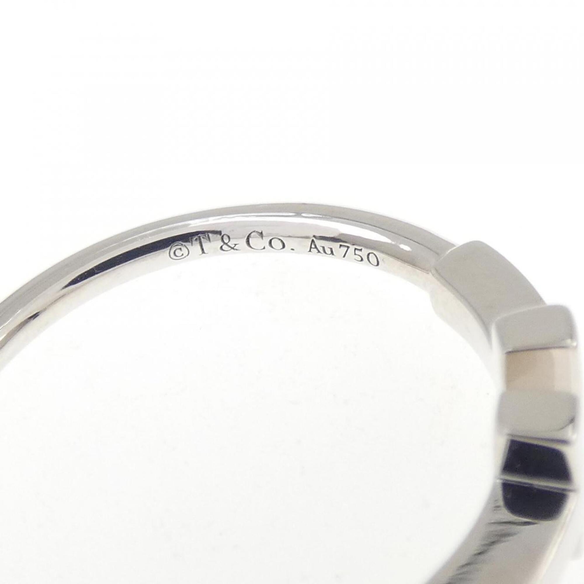 Tiffany White Gold (18K) Band Ring (Pre-Owned)