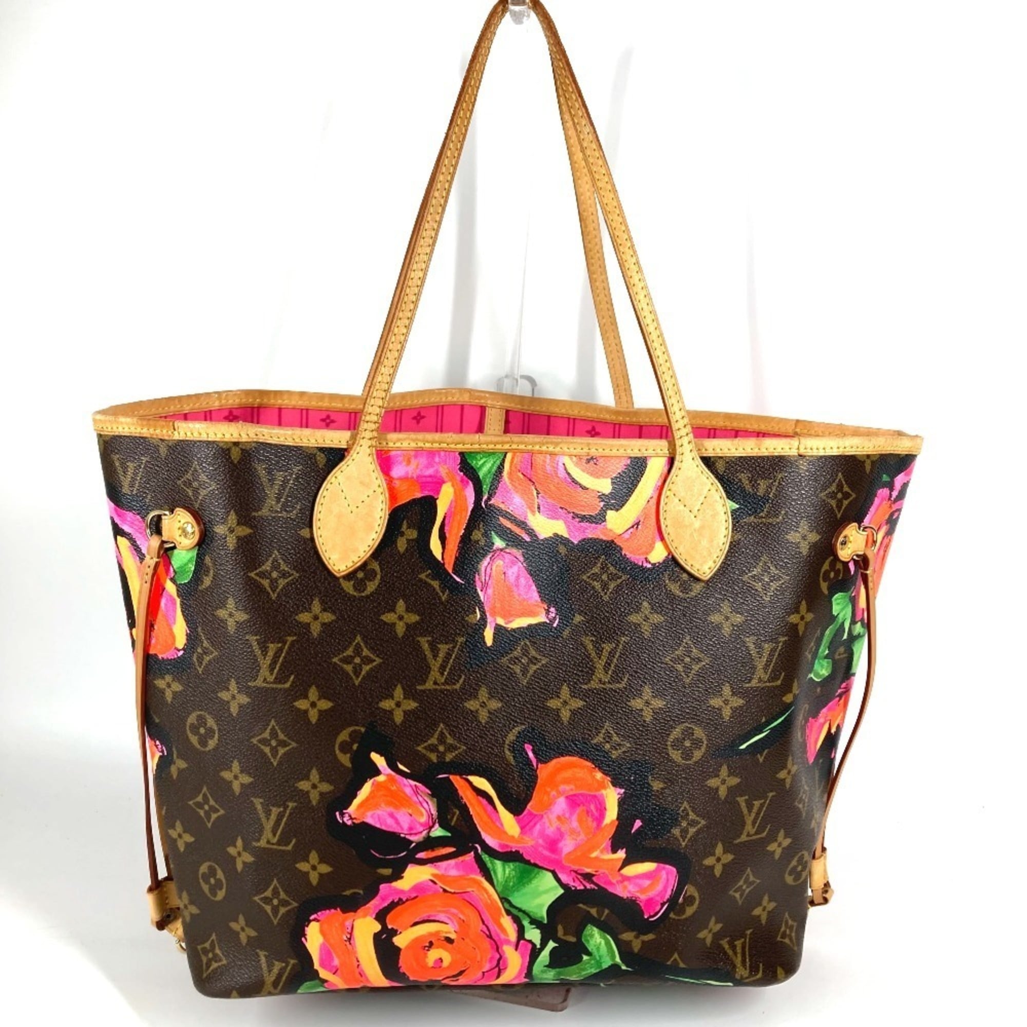 Louis Vuitton Monogram Brown Rose Monogram Shoulder Bag Tote Bag (Pre-Owned)