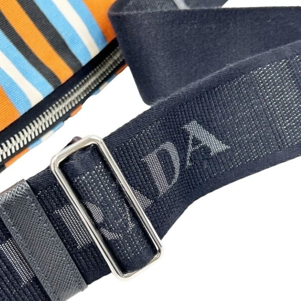 Prada Multi-Color Canvas Shoulder Bag (Pre-Owned)