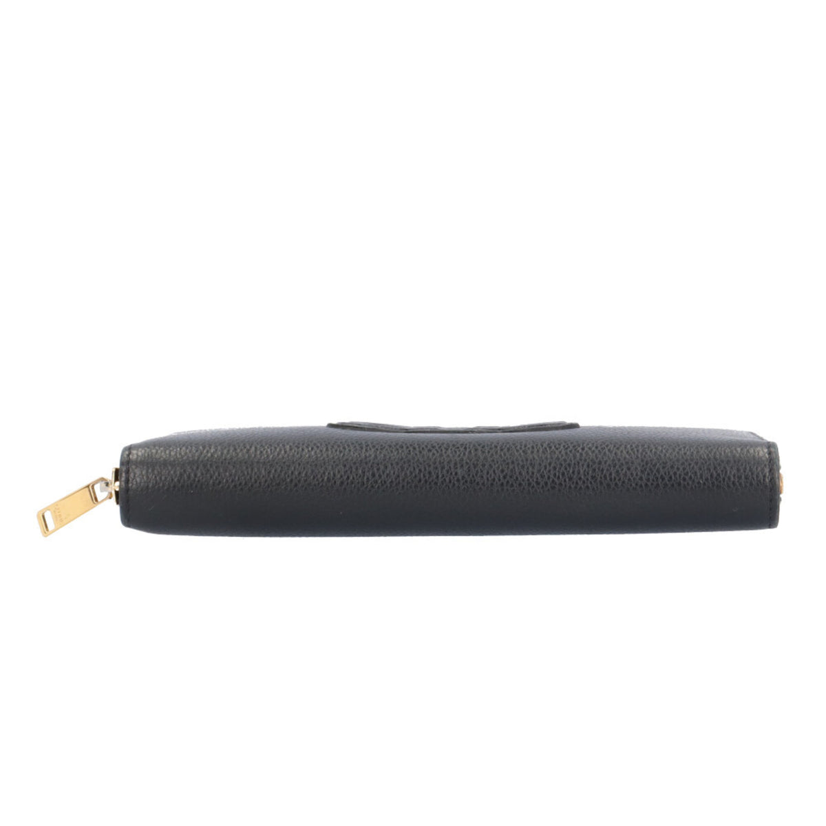 Celine Black Leather Long Wallet (Bi-Fold) (Pre-Owned)