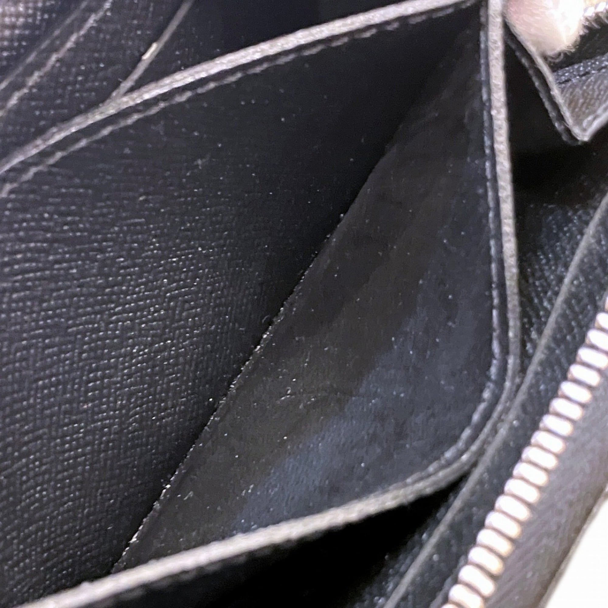 Louis Vuitton Black Damier Graphite Coin Purse/Coin Case (Pre-Owned)