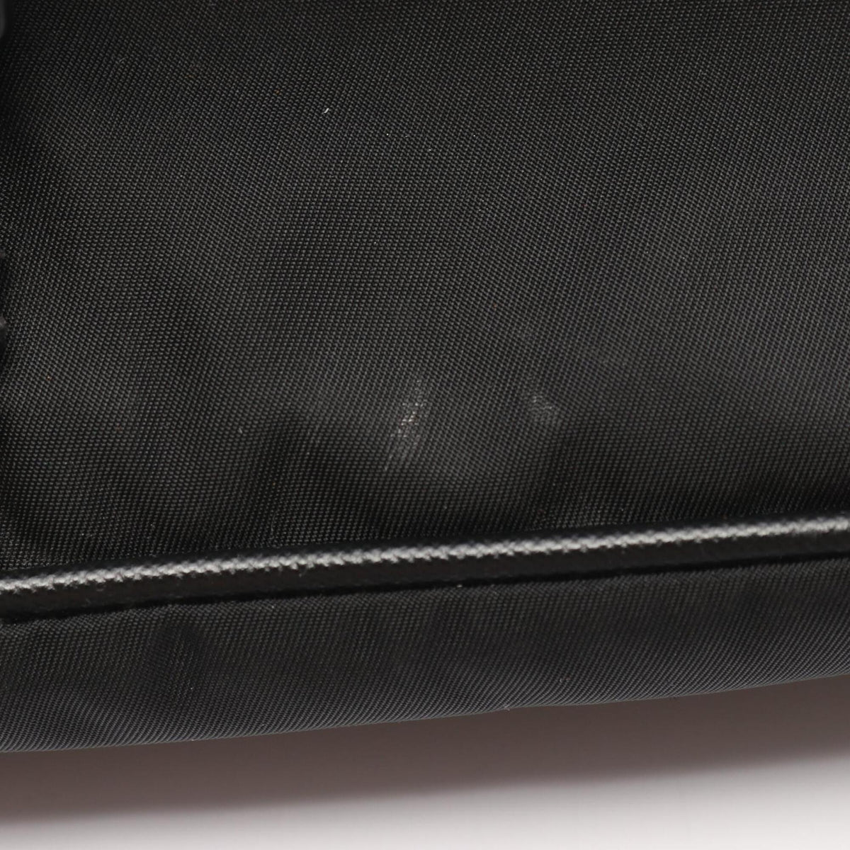 Prada Black Nylon Handbag Shoulder Bag (Pre-Owned)