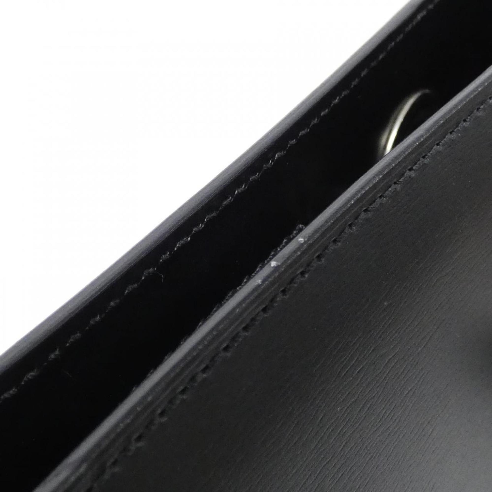 Cartier Black Leather Handbag (Pre-Owned)