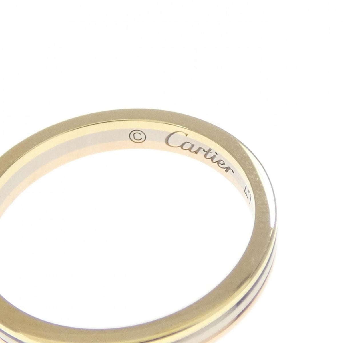 Cartier Yellow Gold (18K) Pink Gold (18K) White Gold (18K) Band Ring (Pre-Owned)