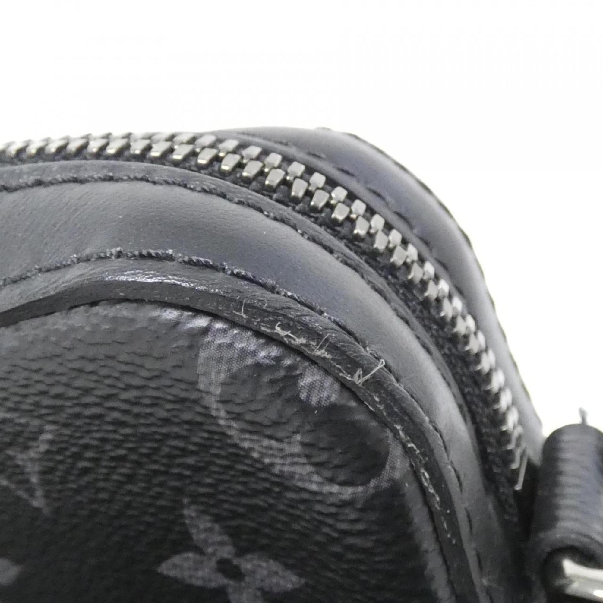 Louis Vuitton Monogram Eclipse Black Gris Coated Canvas Shoulder Bag (Pre-Owned)