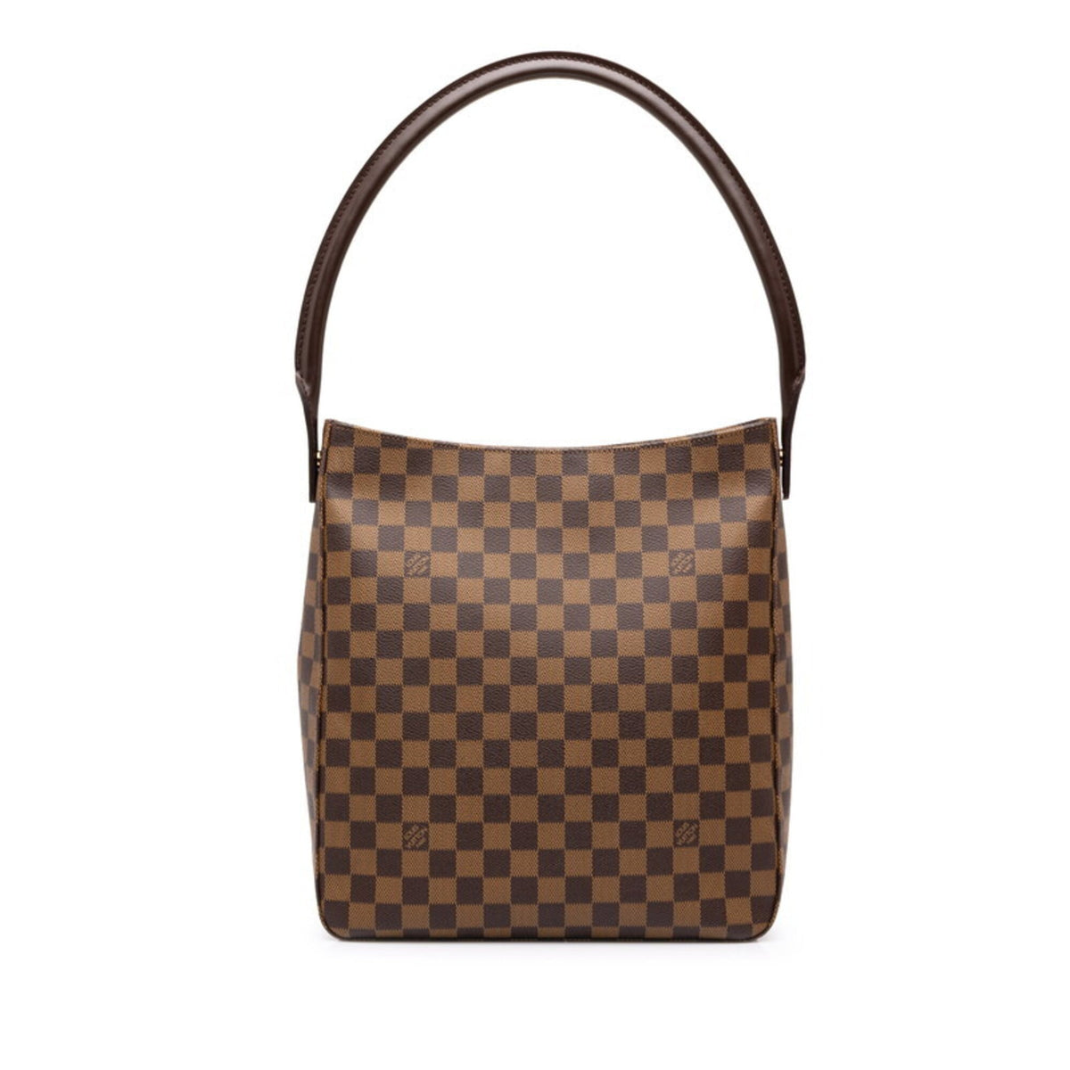 Louis Vuitton Brown Pvc Leather Shoulder Bag (Pre-Owned)