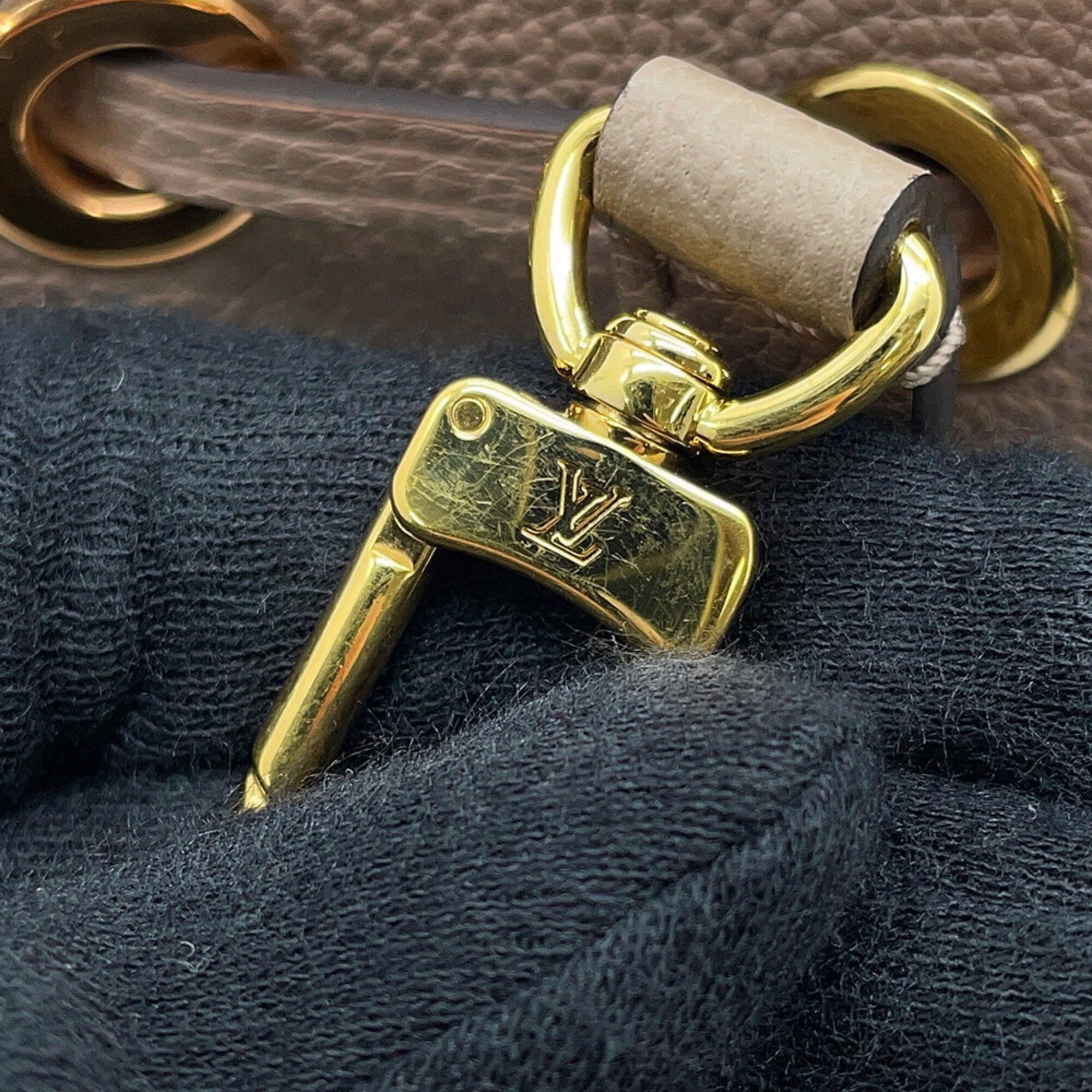 Louis Vuitton Monogram Empreinte Tourterelle Monogram Empreinte Handbag Shoulder Bag (Pre-Owned)