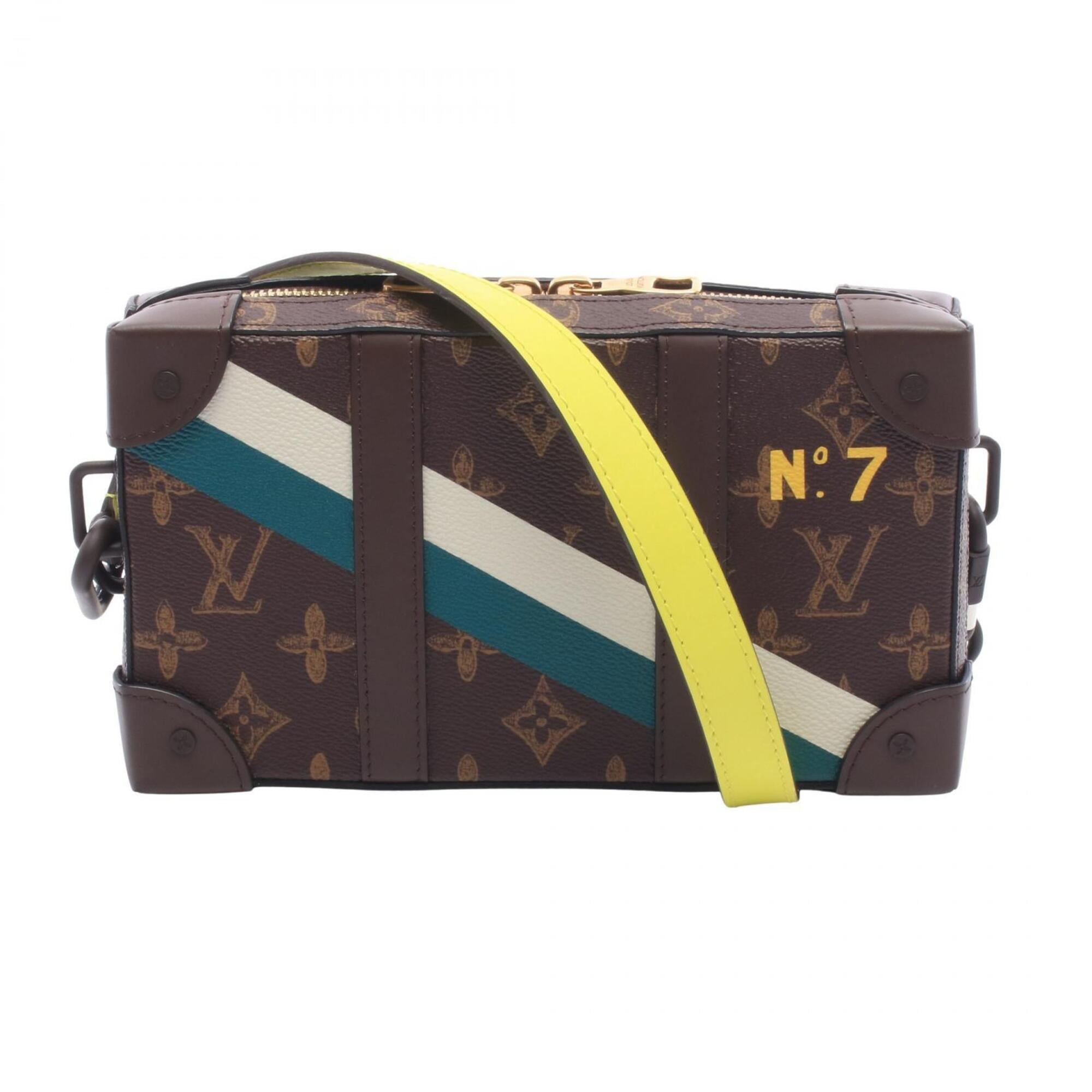 Louis Vuitton Brown Multi-Color Pvc Leather Handbag Shoulder Bag (Pre-Owned)