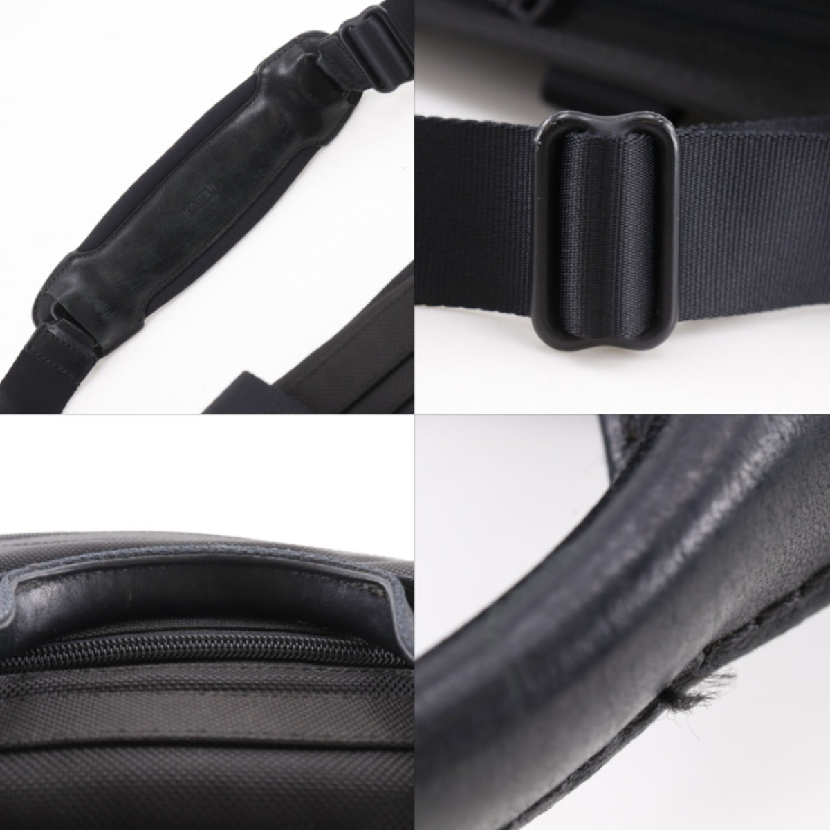 Tumi Black Nylon Canvas Briefcase (Pre-Owned)