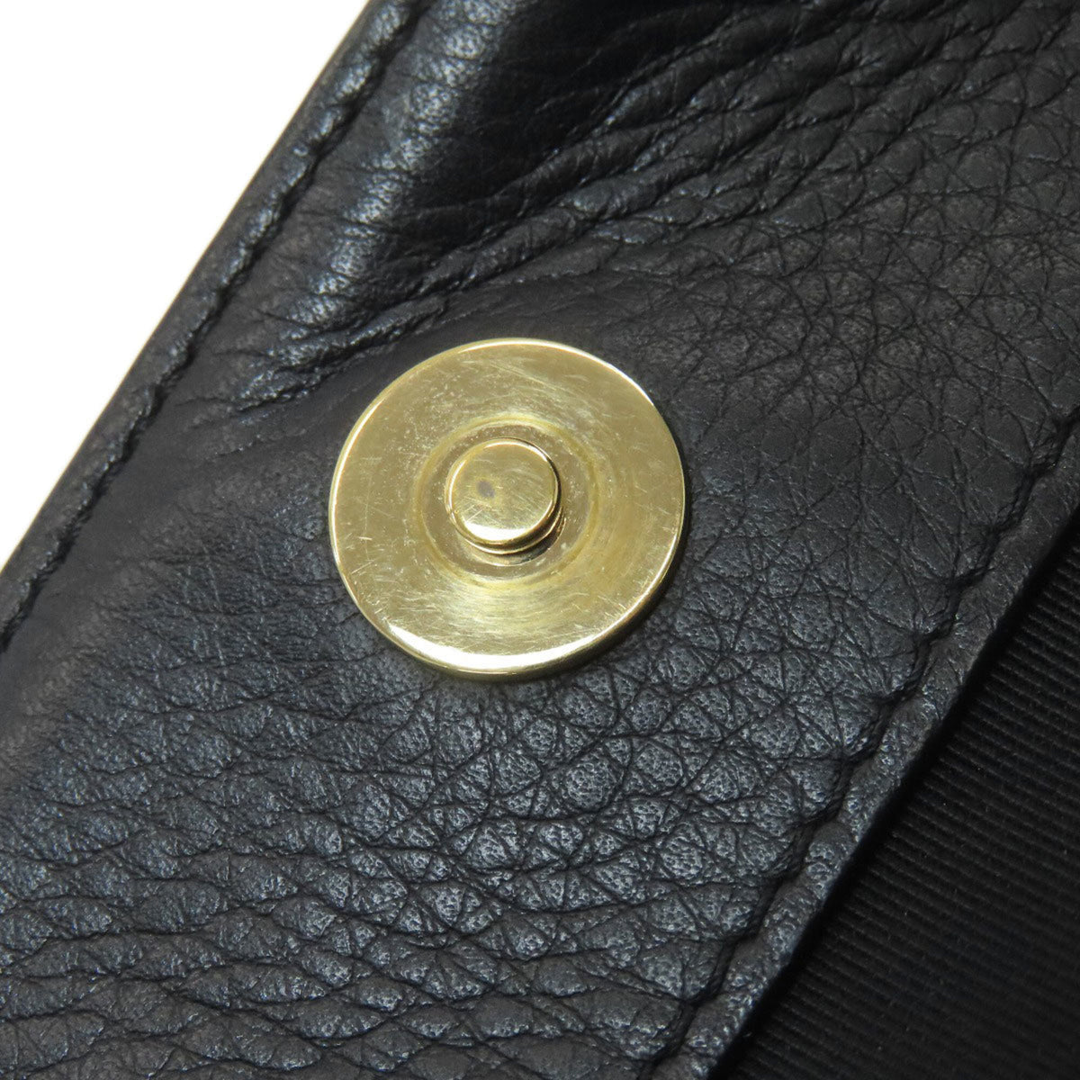Chanel Matelasse Black Leather Tote Bag (Pre-Owned)