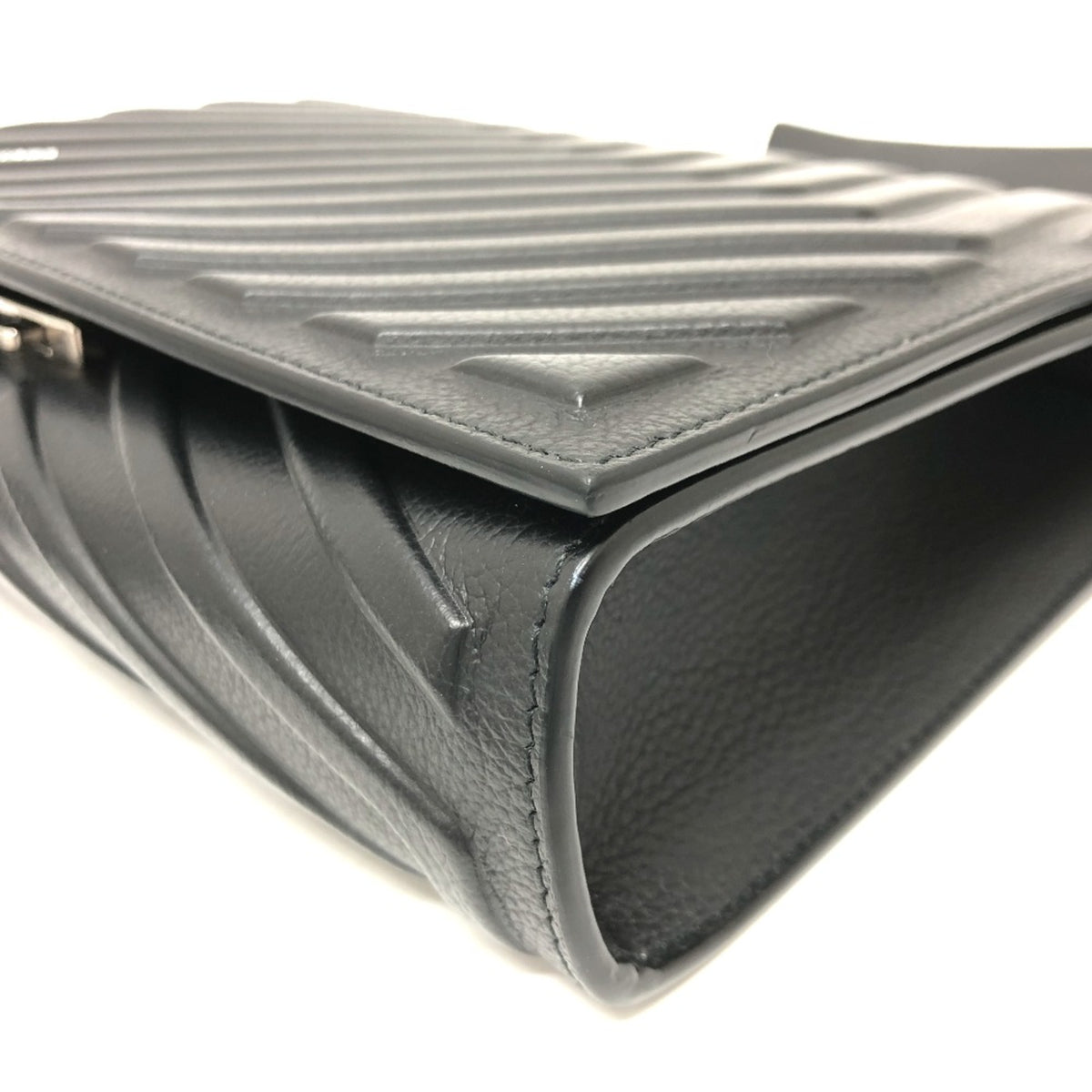Balenciaga Black Leather Shoulder Bag (Pre-Owned)
