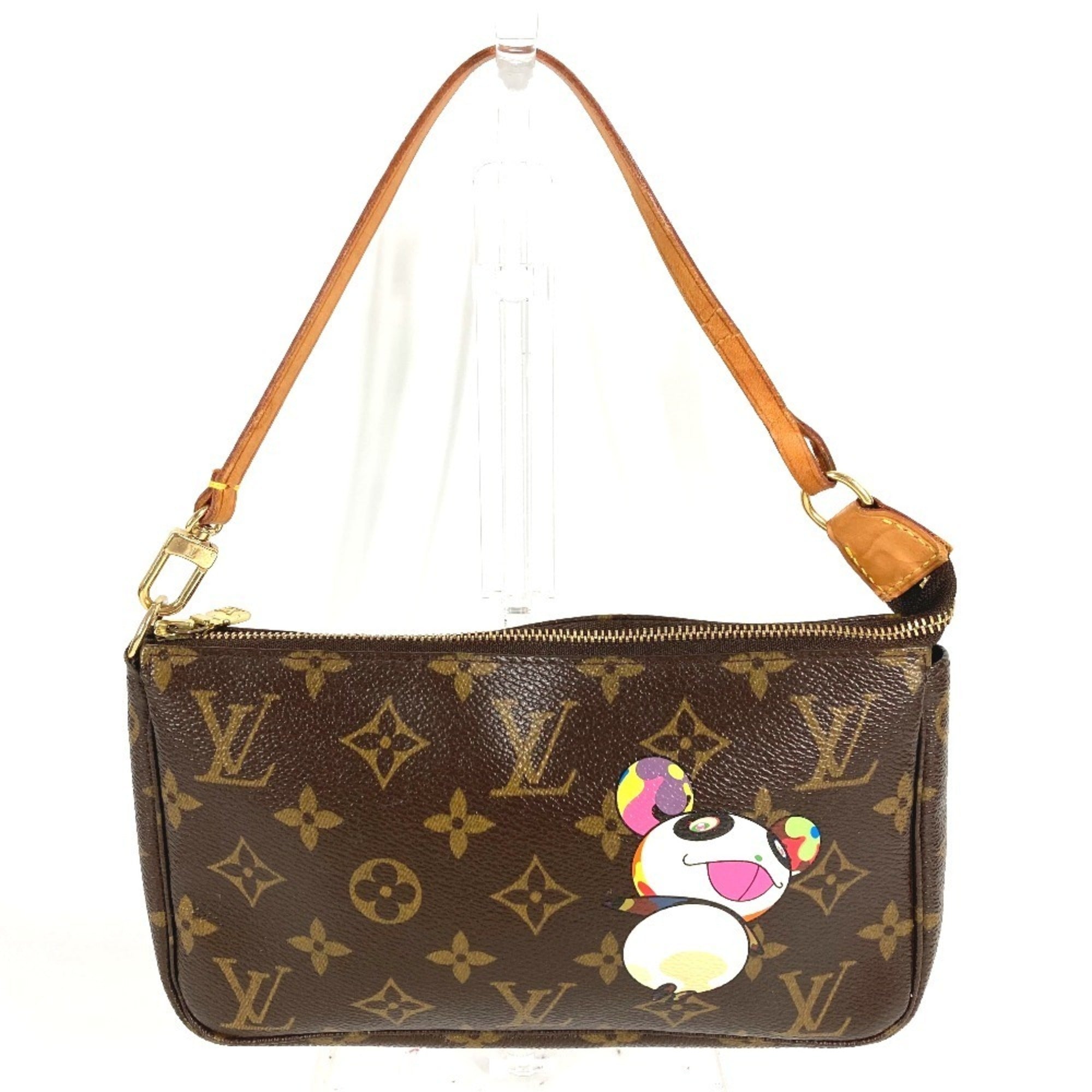 Louis Vuitton Monogram Panda Brown Multi-Color Monogram Handbag Shoulder Bag (Pre-Owned)