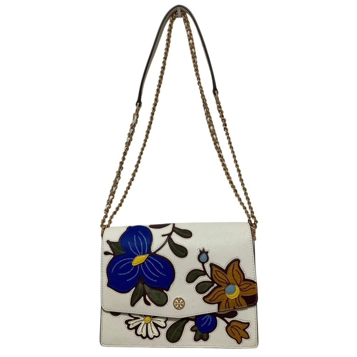 Tory Burch White Shoulder Bag (Pre-Owned)