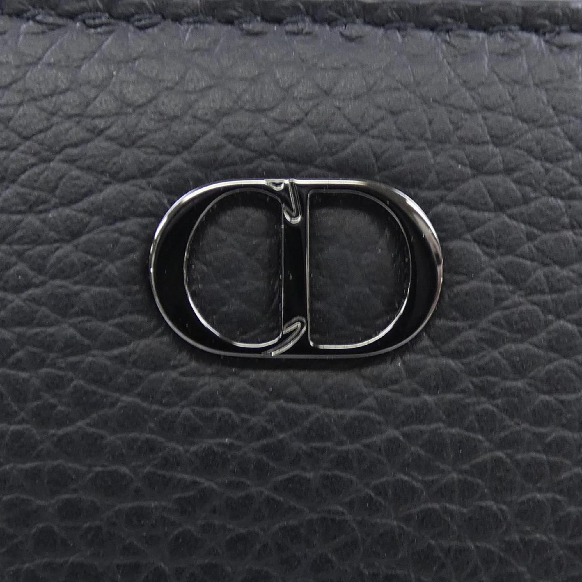 Christian Dior Black Long Wallet (Bi-Fold) (Pre-Owned)