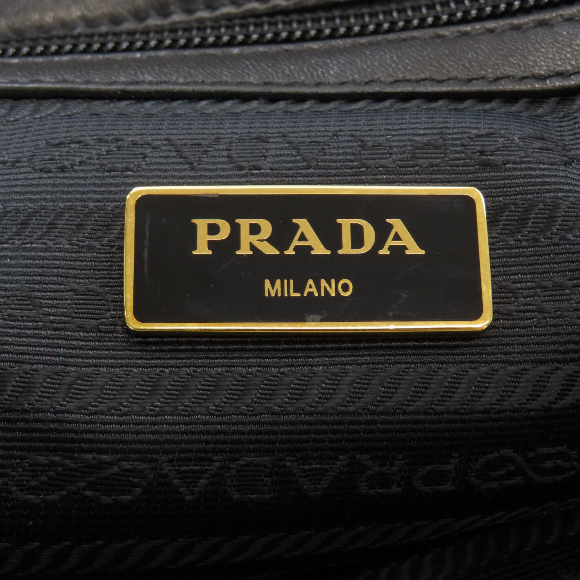 Prada Black Nylon Handbag (Pre-Owned)