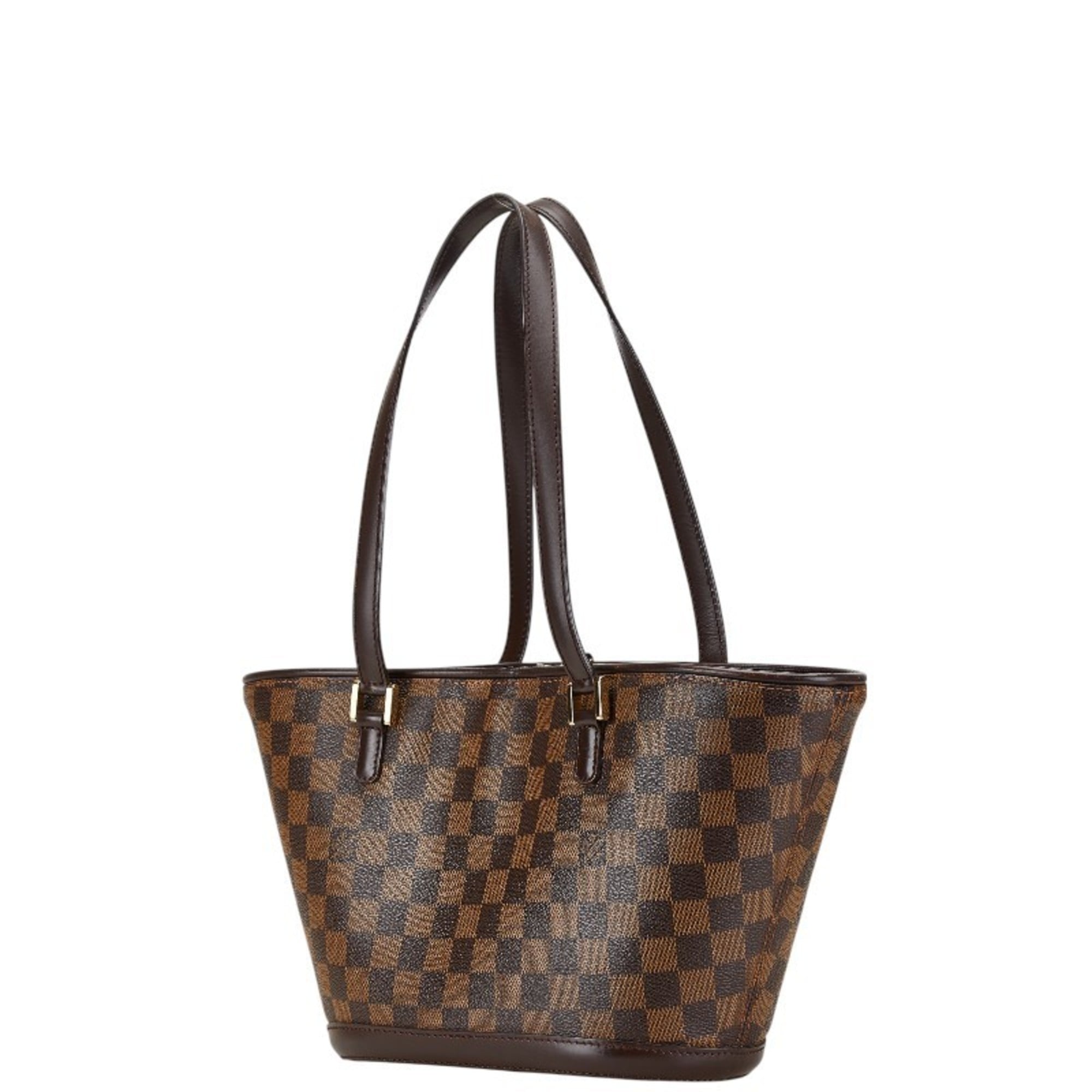 Louis Vuitton Damier Brown Pvc Leather Shoulder Bag Tote Bag (Pre-Owned)