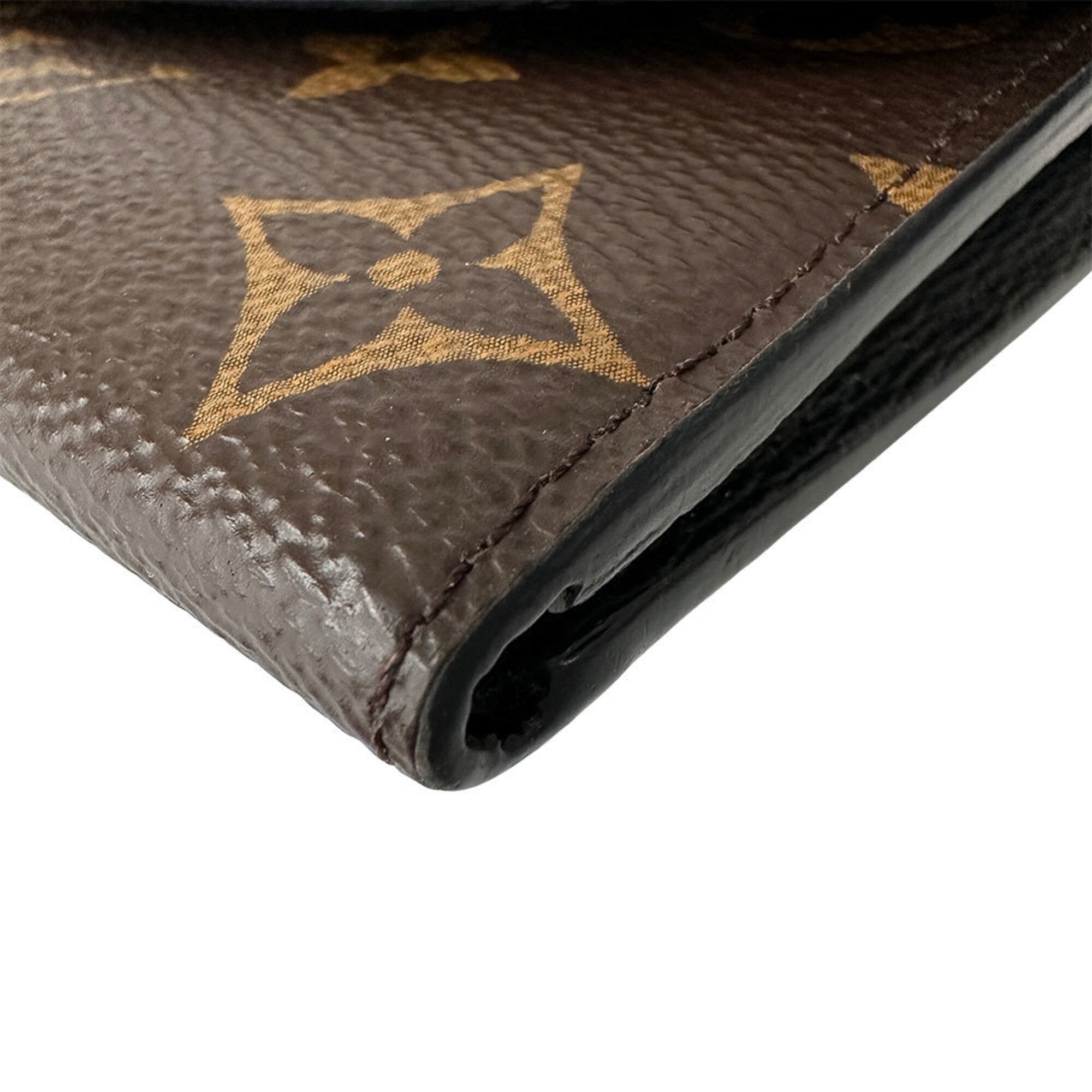 Louis Vuitton Monogram Reverse Monogram Reverse Monogram Canvas Long Wallet (Bi-Fold) (Pre-Owned)