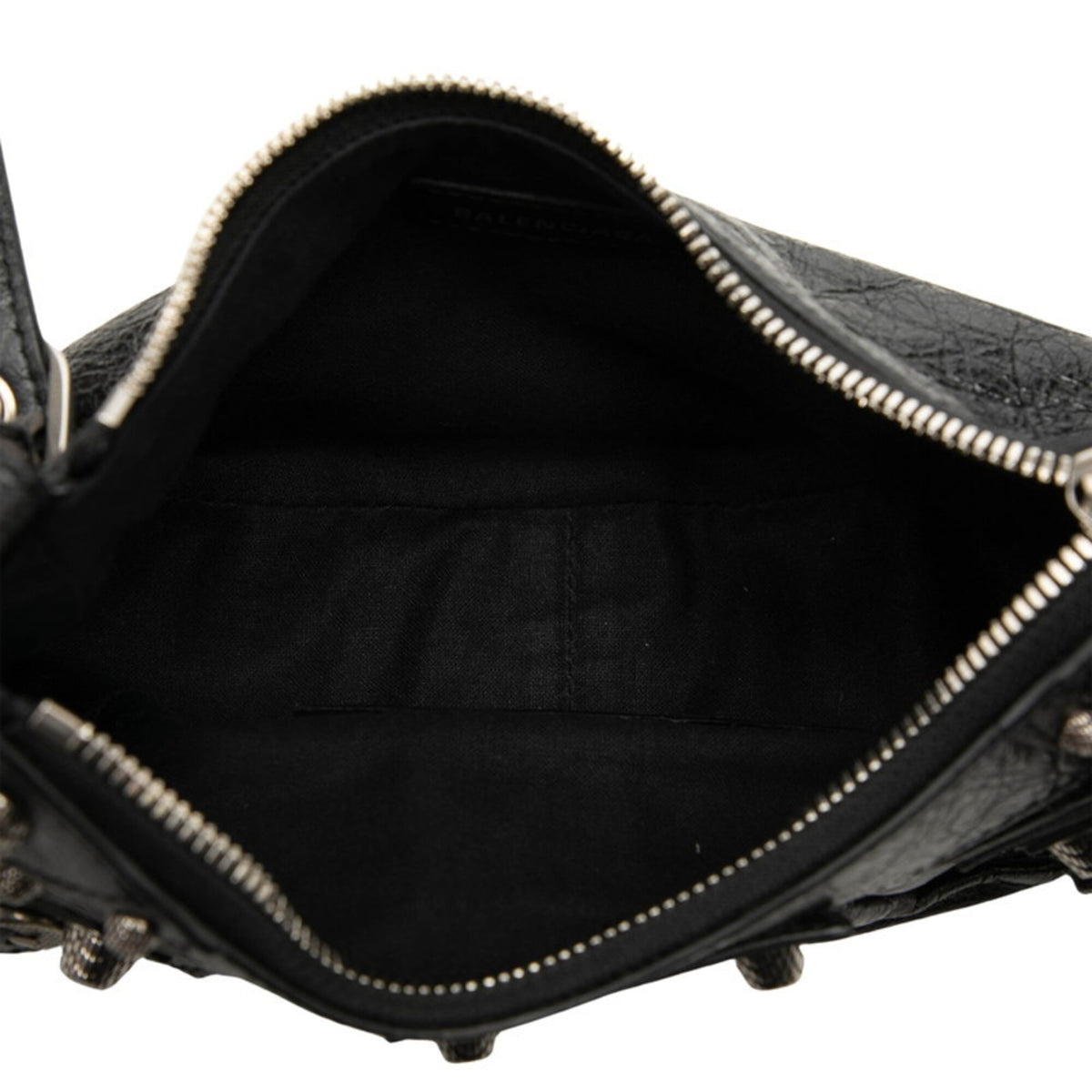 Balenciaga Black Leather Shoulder Bag (Pre-Owned)
