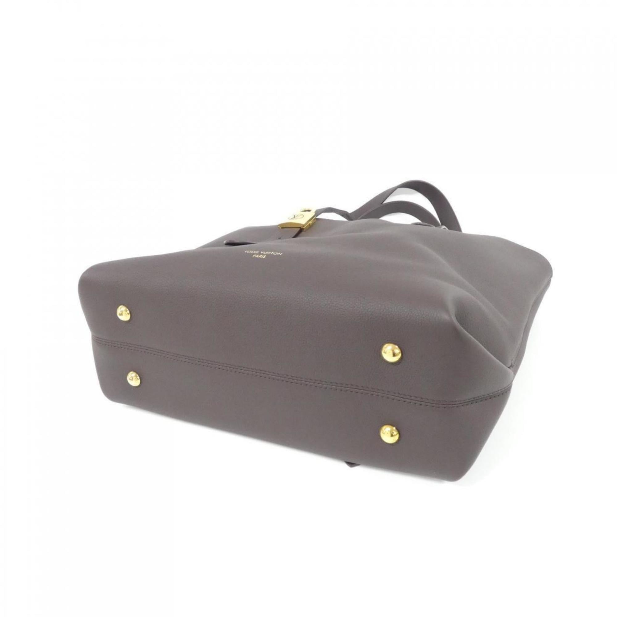Louis Vuitton Brown Chocolat Leather Handbag (Pre-Owned)