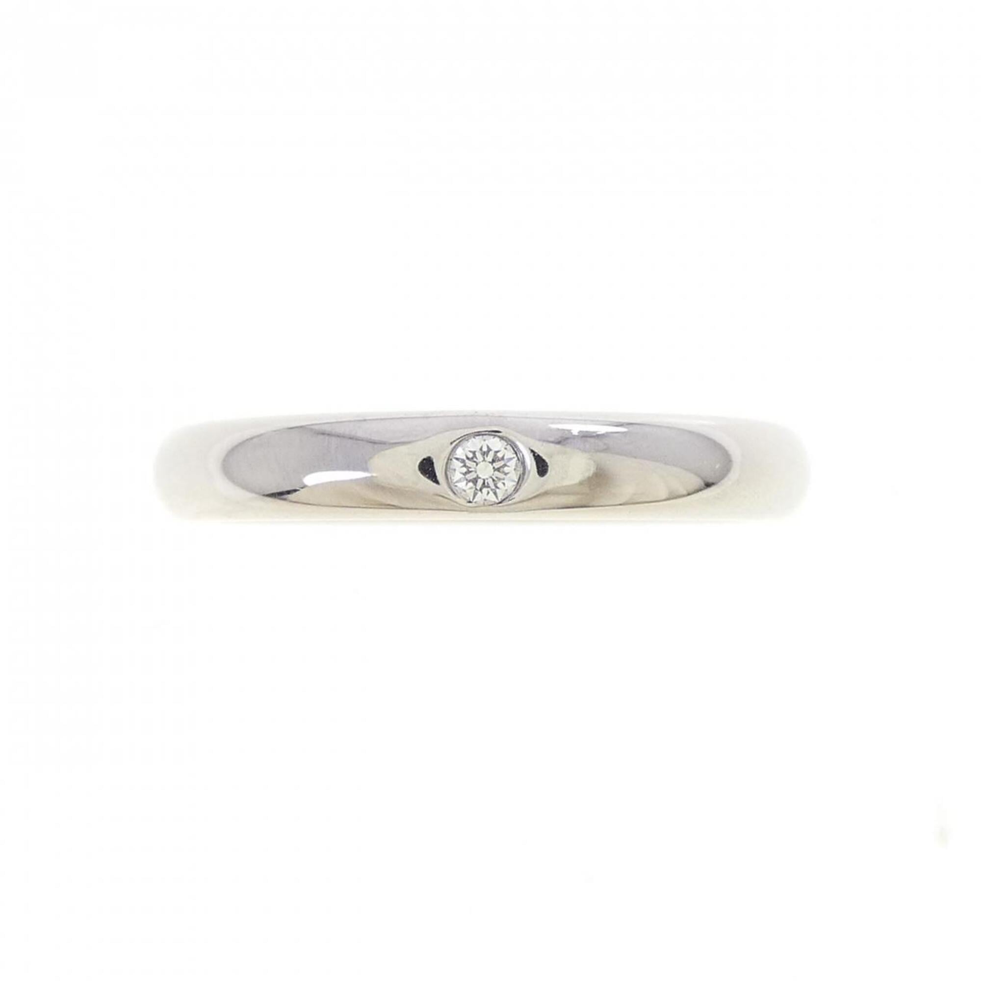 Tiffany Platinum Platinum 950 Band Ring (Pre-Owned)