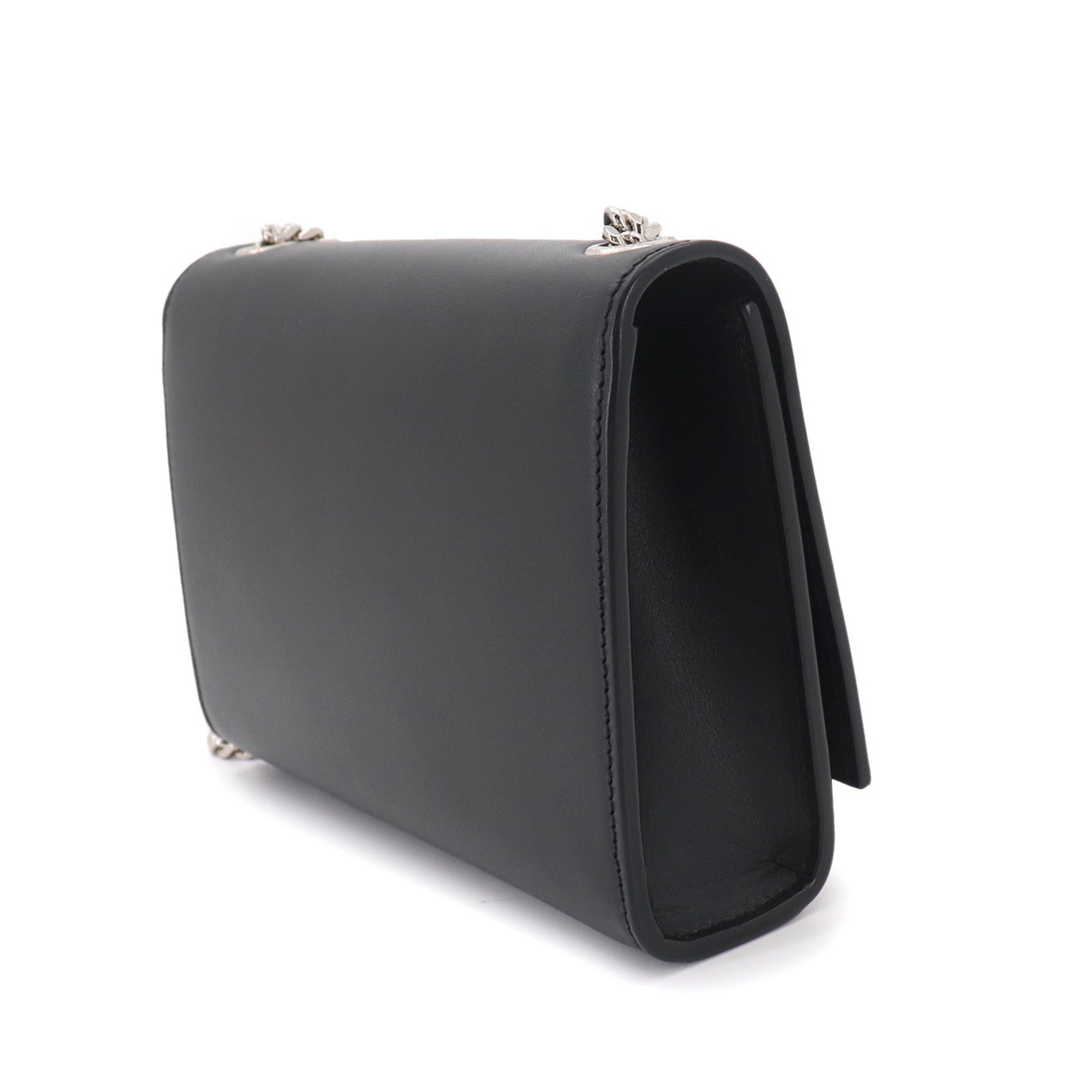 Saint Laurent Black Leather Handbag Shoulder Bag (Pre-Owned)
