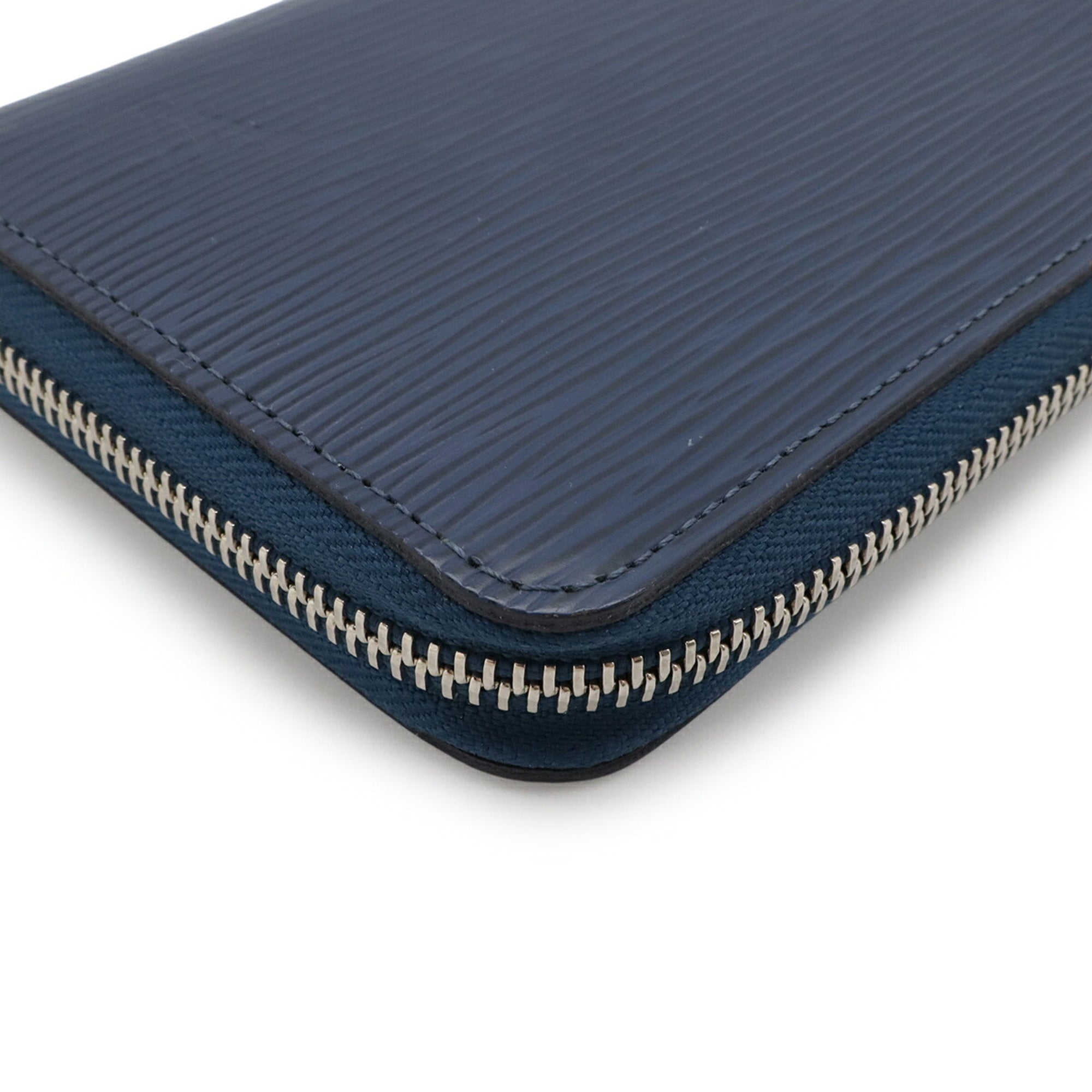 Louis Vuitton Blue Indigo Navy Epi Leather Long Wallet (Bi-Fold) (Pre-Owned)