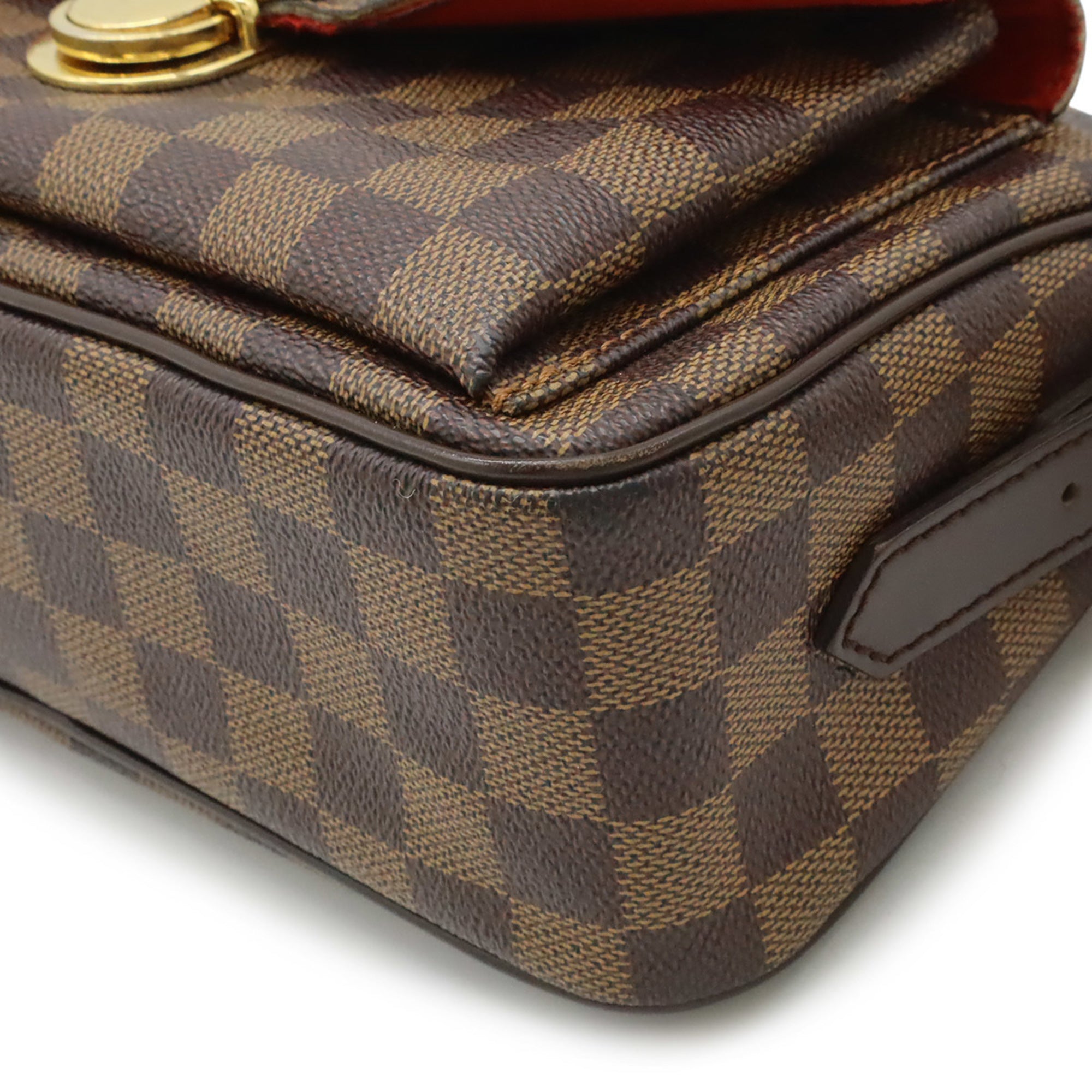 Louis Vuitton Brown Pvc Shoulder Bag (Pre-Owned)