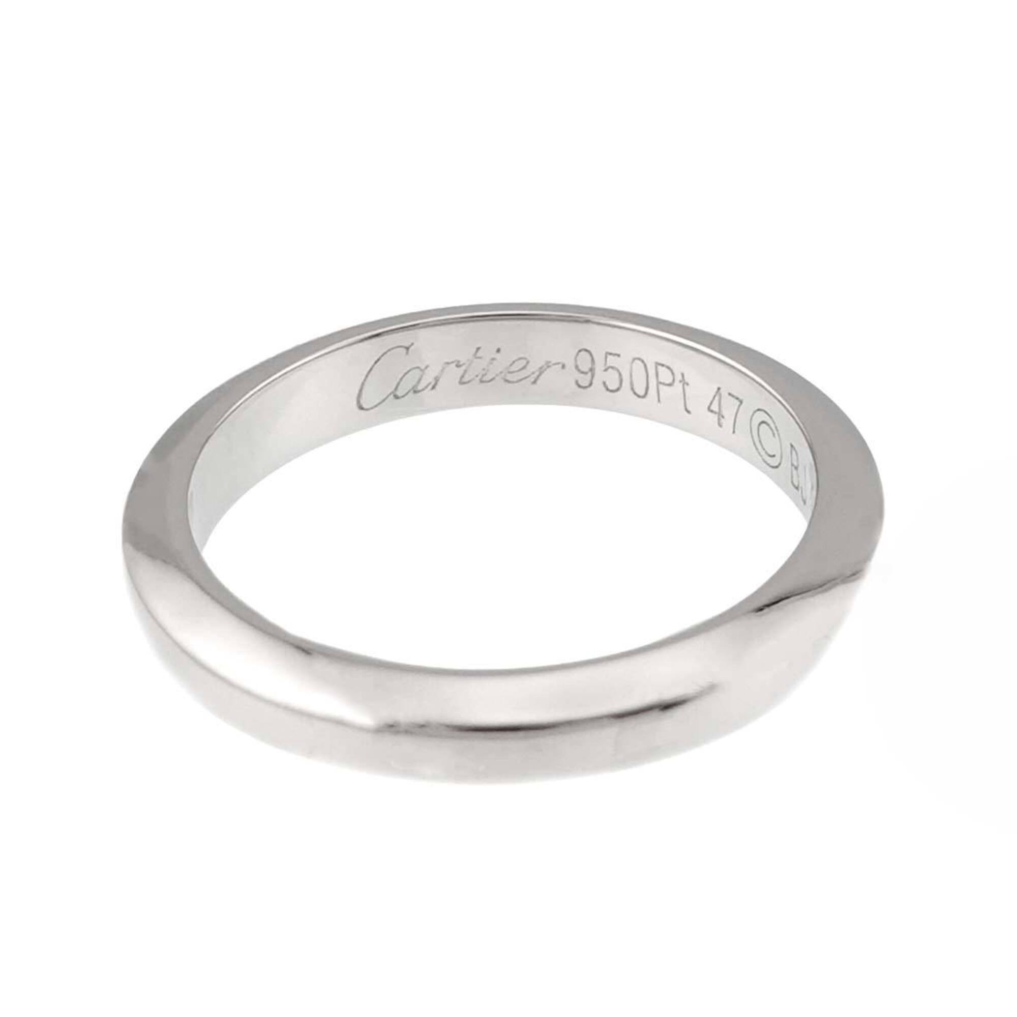 Cartier Platinum 950 Band Ring (Pre-Owned)