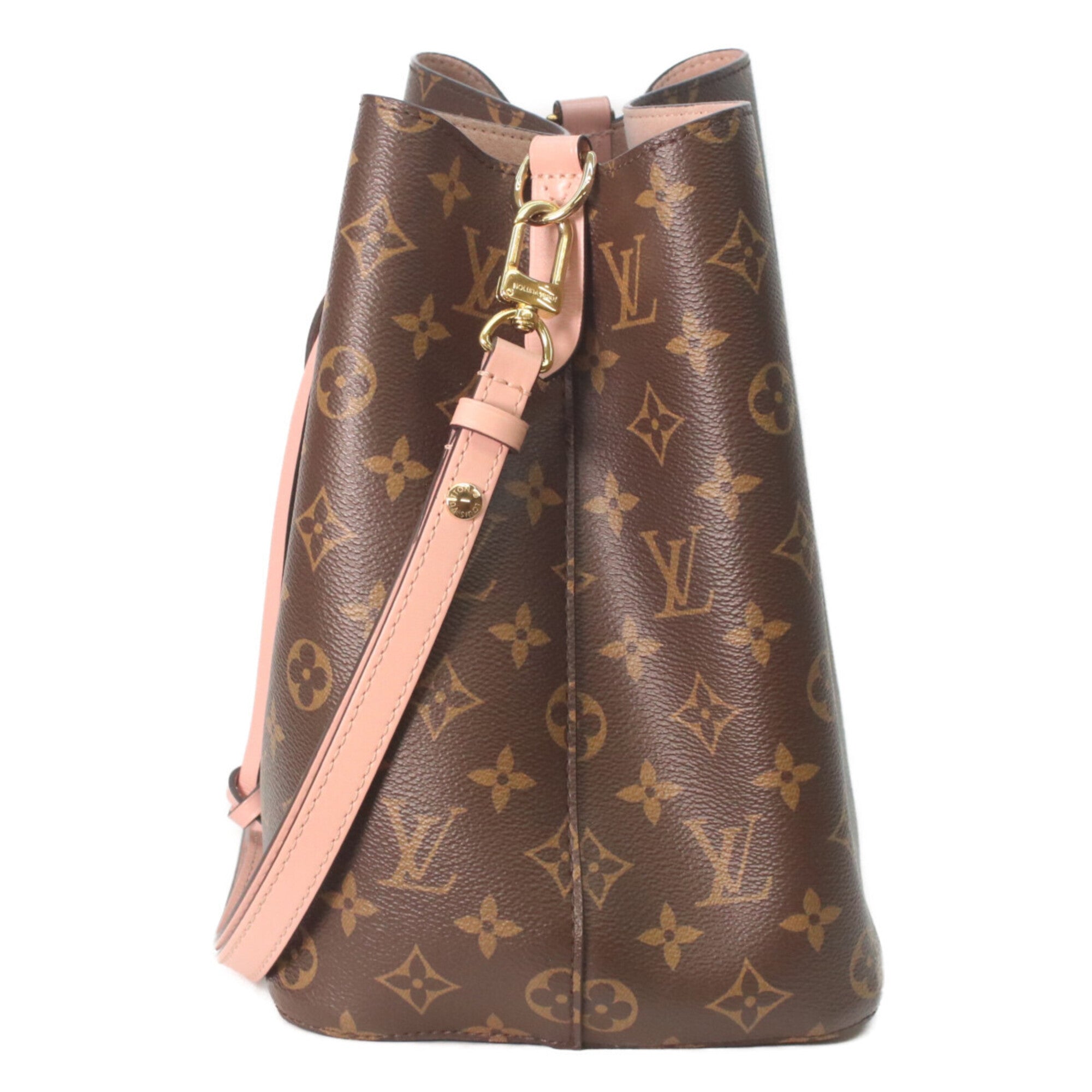 Louis Vuitton Brown Monogram Pink Rose Poudre Monogram Rose Monogram Shoulder Bag (Pre-Owned)