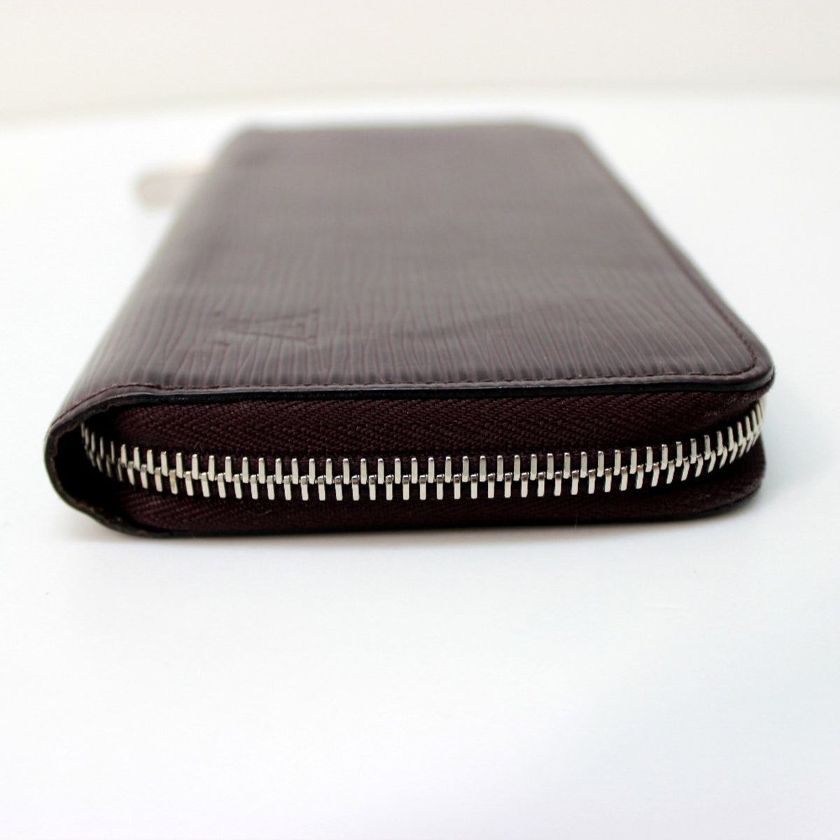 Louis Vuitton Purple Leather Long Wallet (Bi-Fold) (Pre-Owned)