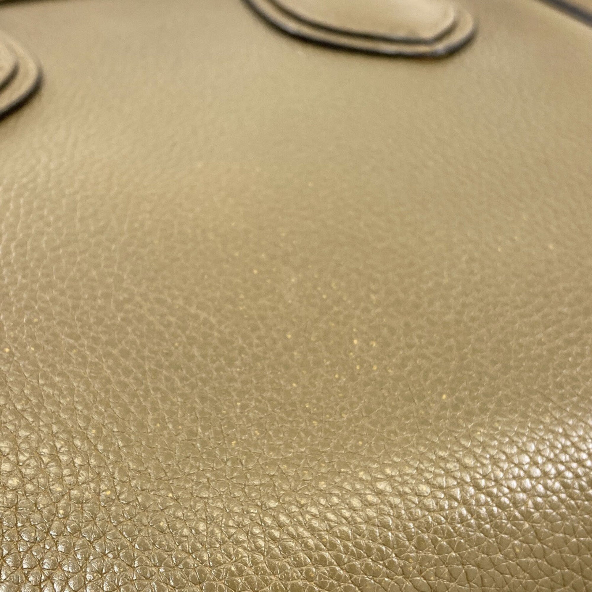 Celine Khaki Leather Handbag (Pre-Owned)