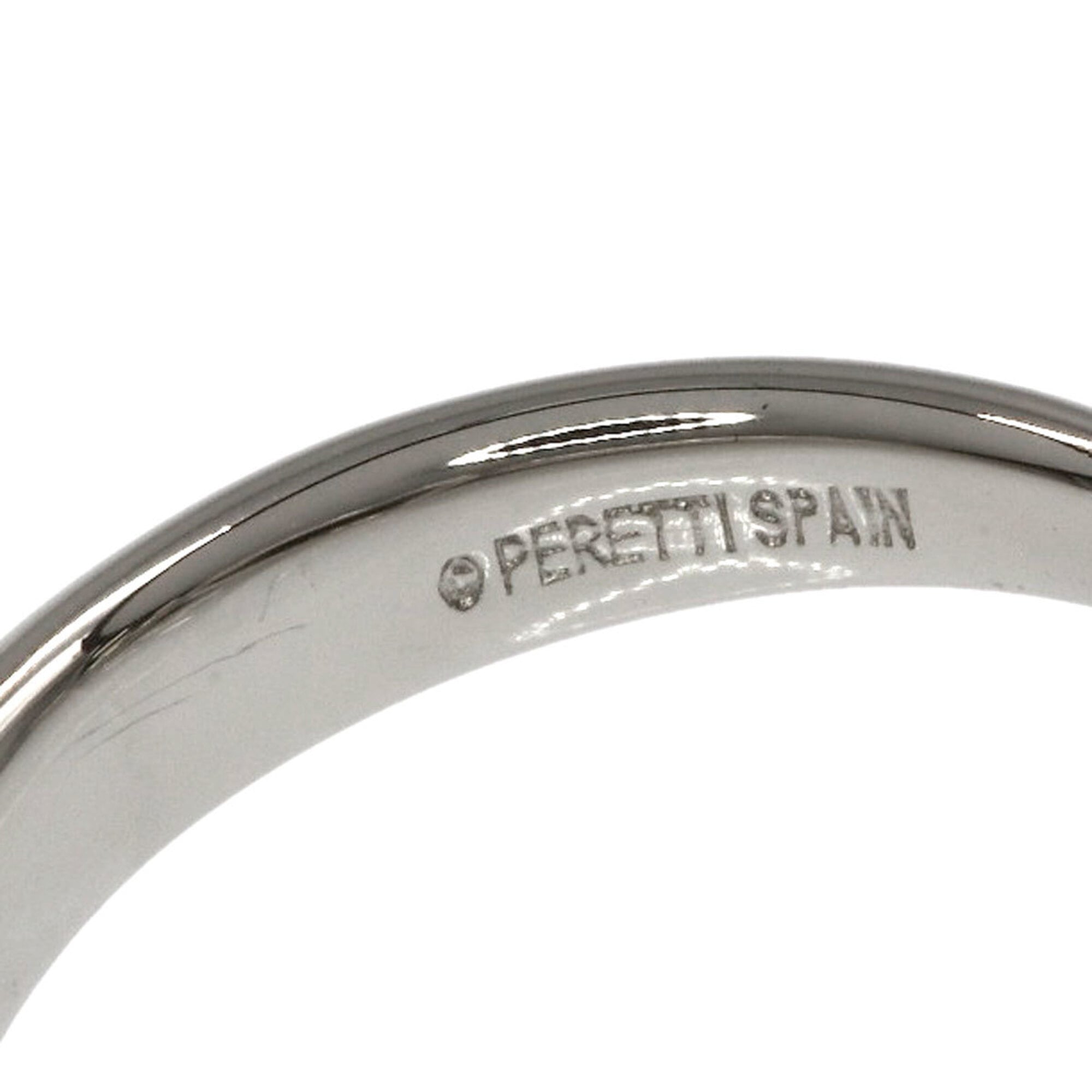 Tiffany Platinum Platinum 950 Band Ring (Pre-Owned)