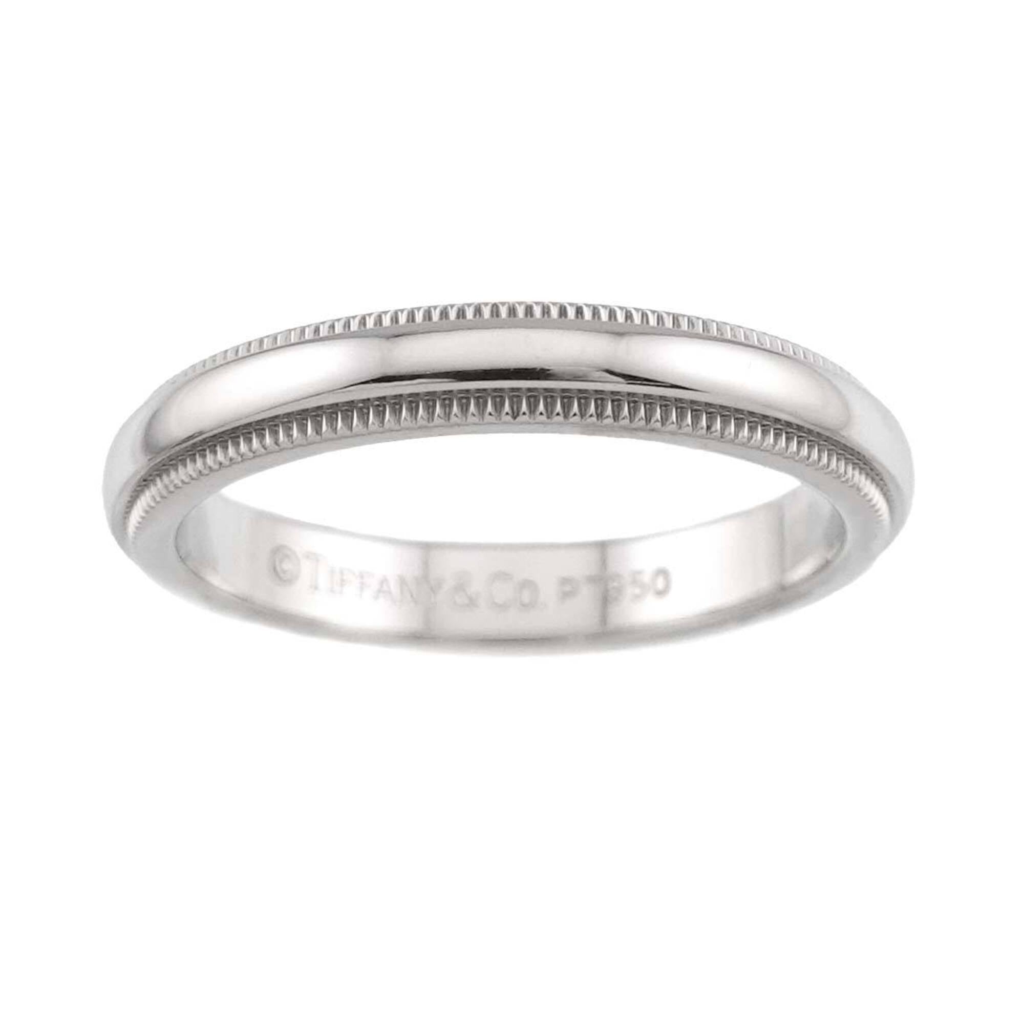 Tiffany Platinum 950 Band Ring (Pre-Owned)