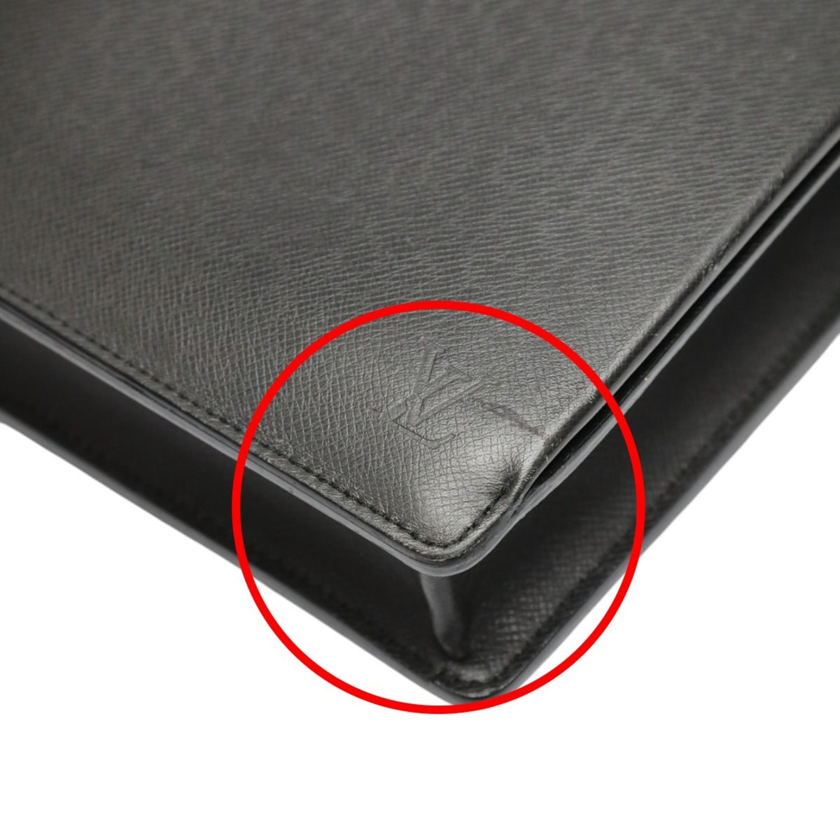 Louis Vuitton Glacier Gray Taiga Leather Attaché Case (Pre-Owned)