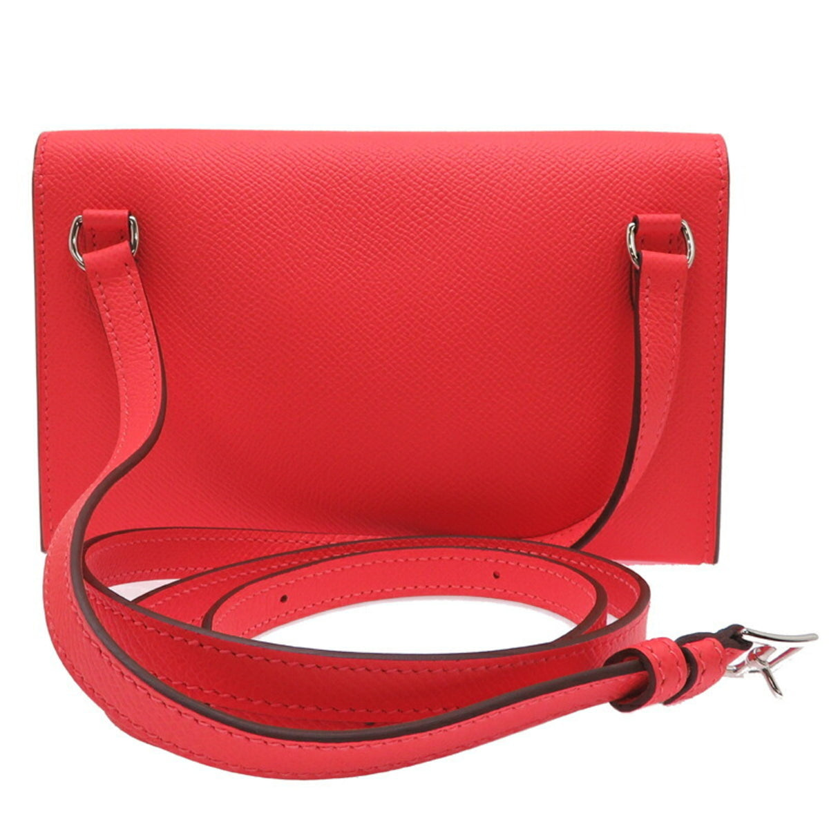 Hermes Orange Epsom Leather Shoulder Bag (Pre-Owned)