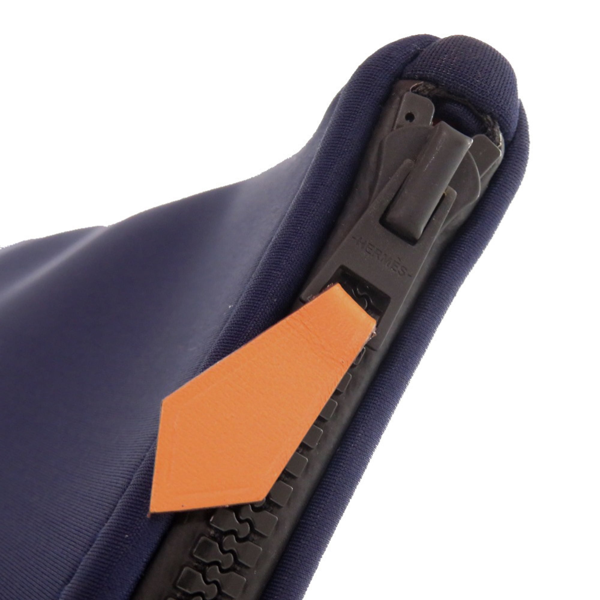 Hermes Navy Polyamide Pouch (Pre-Owned)
