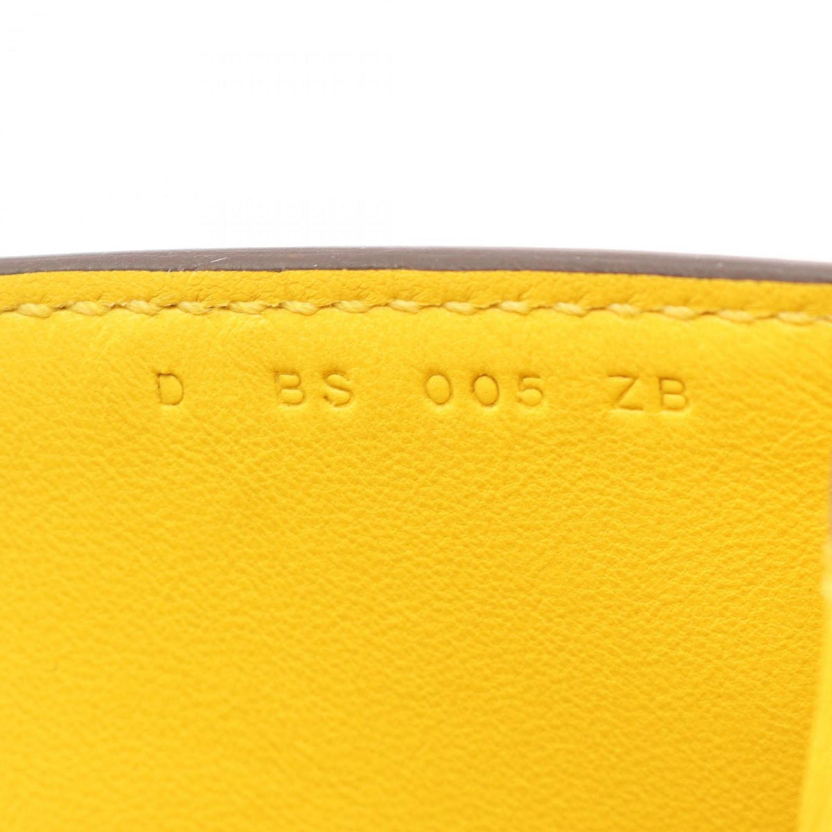 Hermes Yellow Leather Shoulder Bag (Pre-Owned)