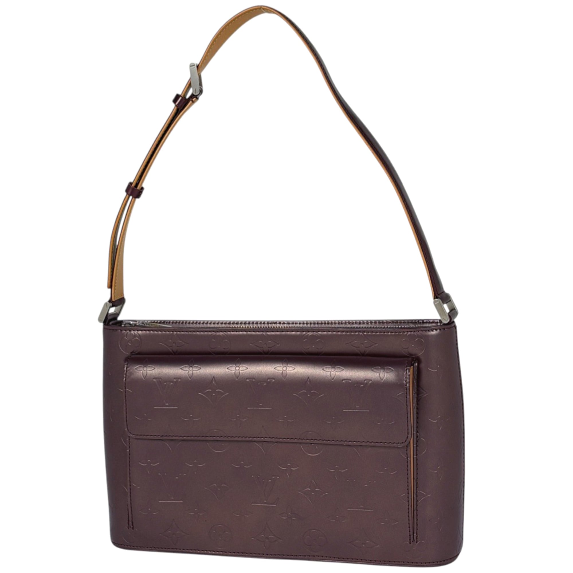 Louis Vuitton Monogram Violet Monogram Mat Shoulder Bag (Pre-Owned)