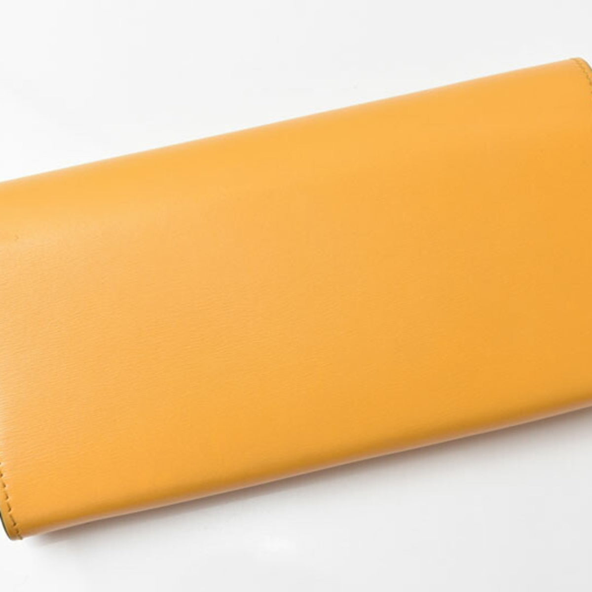 Jimmy Choo Blue Yellow Leather Long Wallet (Bi-Fold) (Pre-Owned)