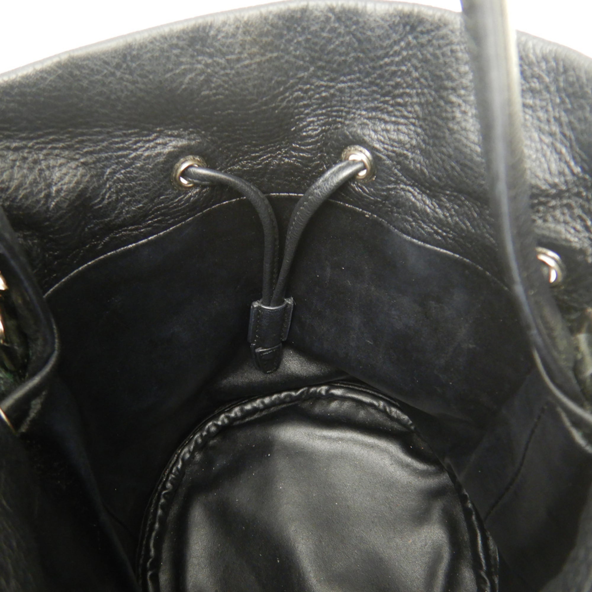 Balenciaga Black Leather Shoulder Bag (Pre-Owned)