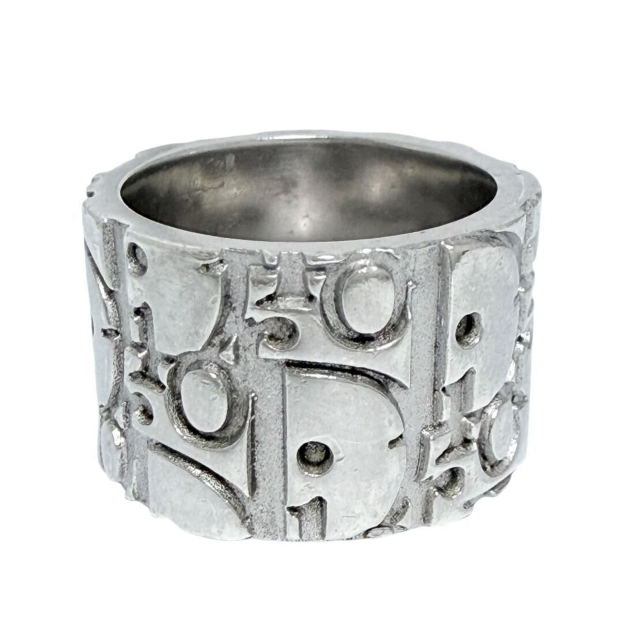 Christian Dior Silver Silver 925 Band Ring (Pre-Owned)