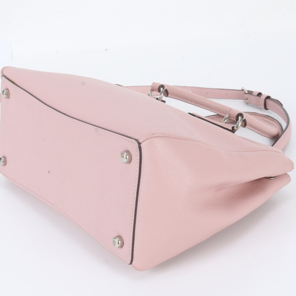Coach Pink Leather Crossbody Bag Handbag Shoulder Bag (Pre-Owned)