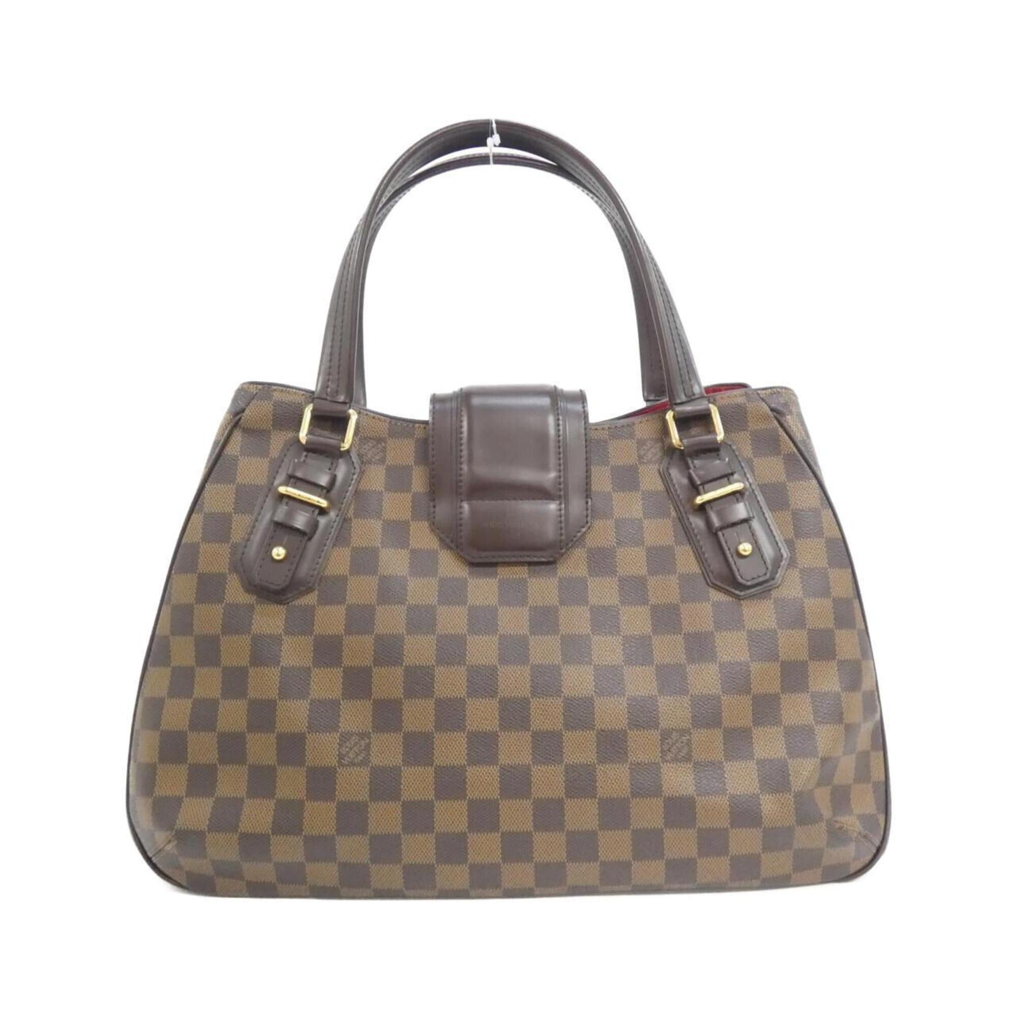 Louis Vuitton Damier Damier Canvas Ebene Damier Canvas Handbag (Pre-Owned)