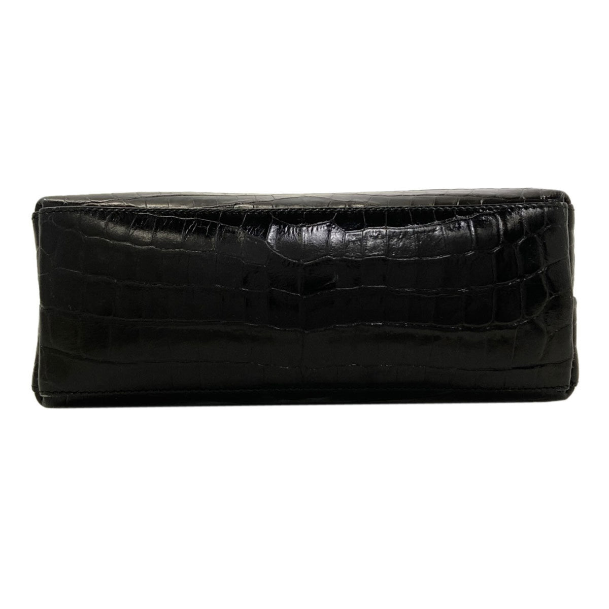 Salvatore Ferragamo Black Leather Handbag (Pre-Owned)