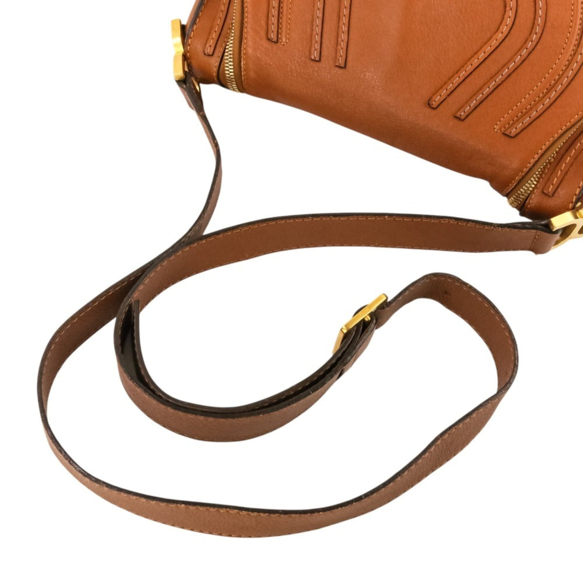 Chloé Brown Leather Shoulder Bag (Pre-Owned)