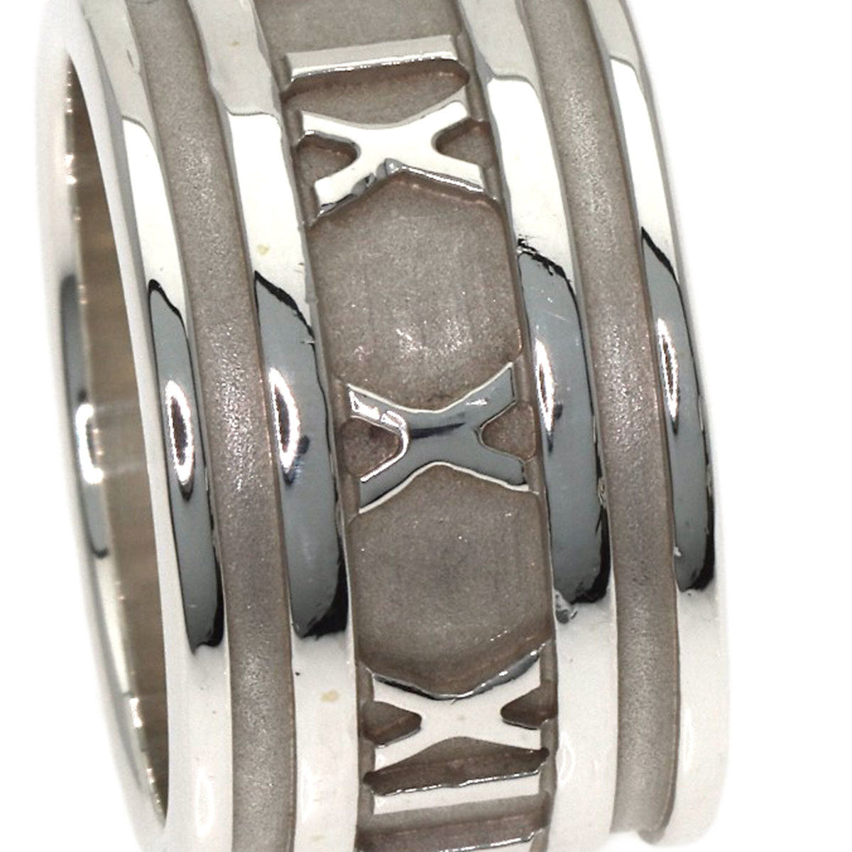 Tiffany Atlas Silver Band Ring (Pre-Owned)