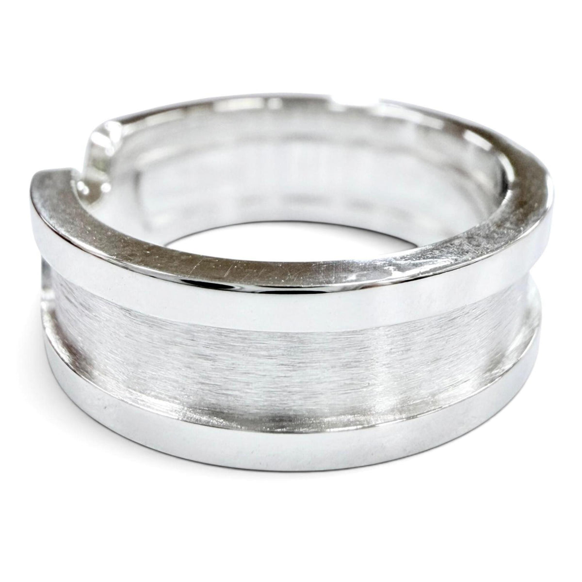 Cartier White Gold White Gold (18K) Band Ring (Pre-Owned)