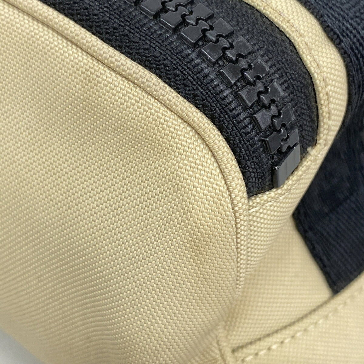 Chanel Beige Nylon Pouch (Pre-Owned)