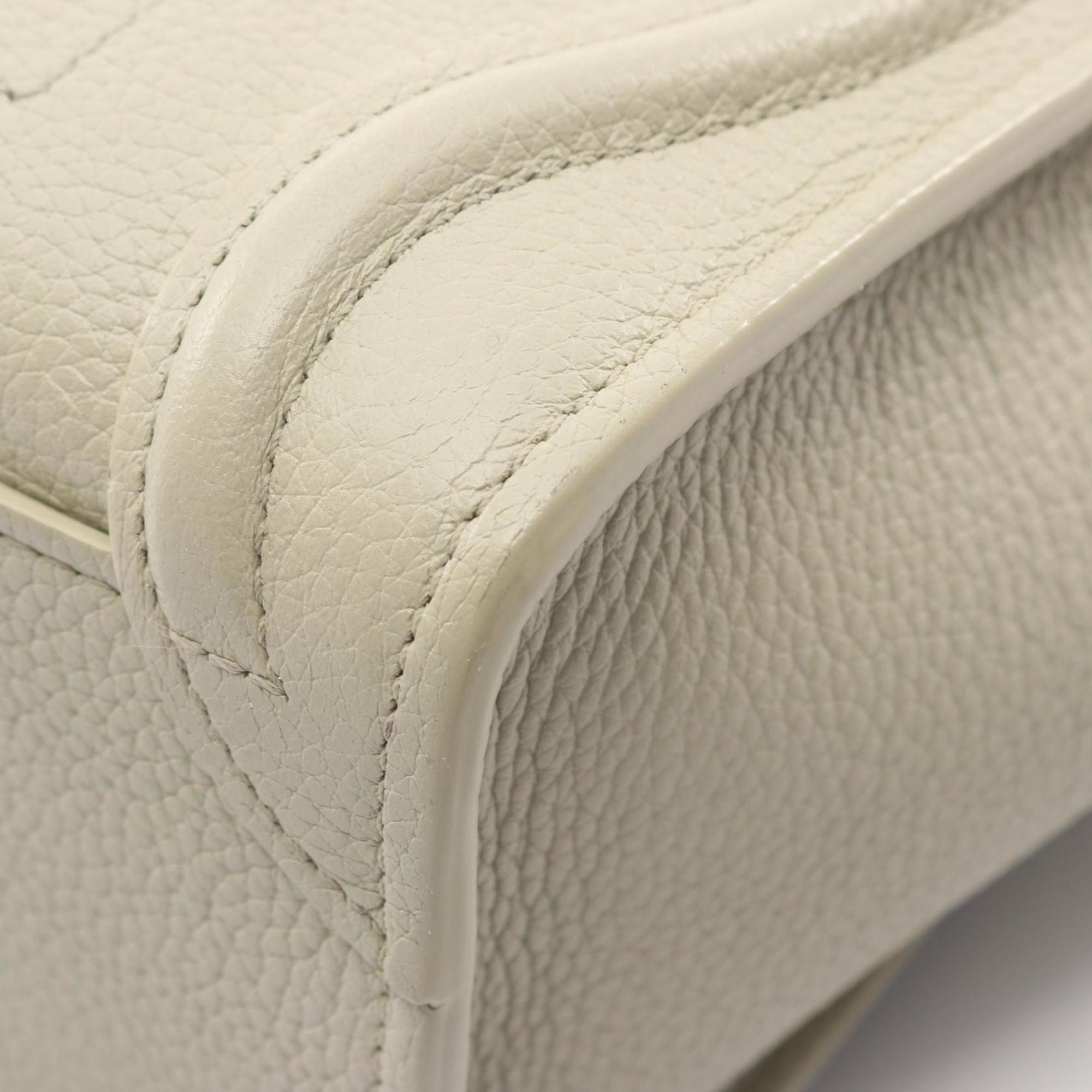 Celine Green Leather Handbag (Pre-Owned)